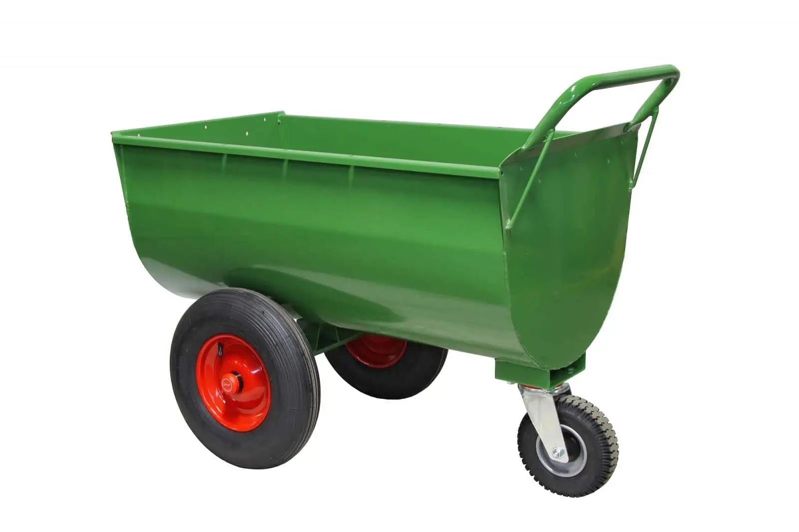 Growi Futterwagen Typ 200 LL, luftbereift, wasserdicht, Seitenansicht