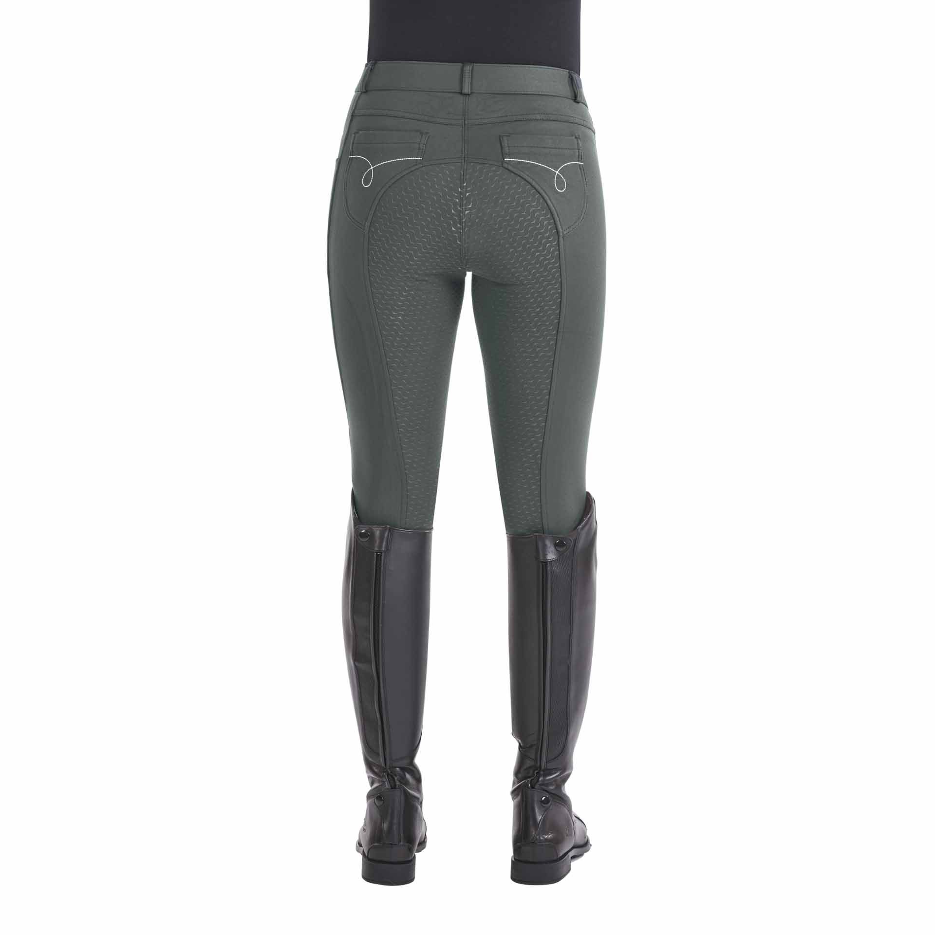 BUSSE Reithose LOVISA-WINTER 68 grau/silber