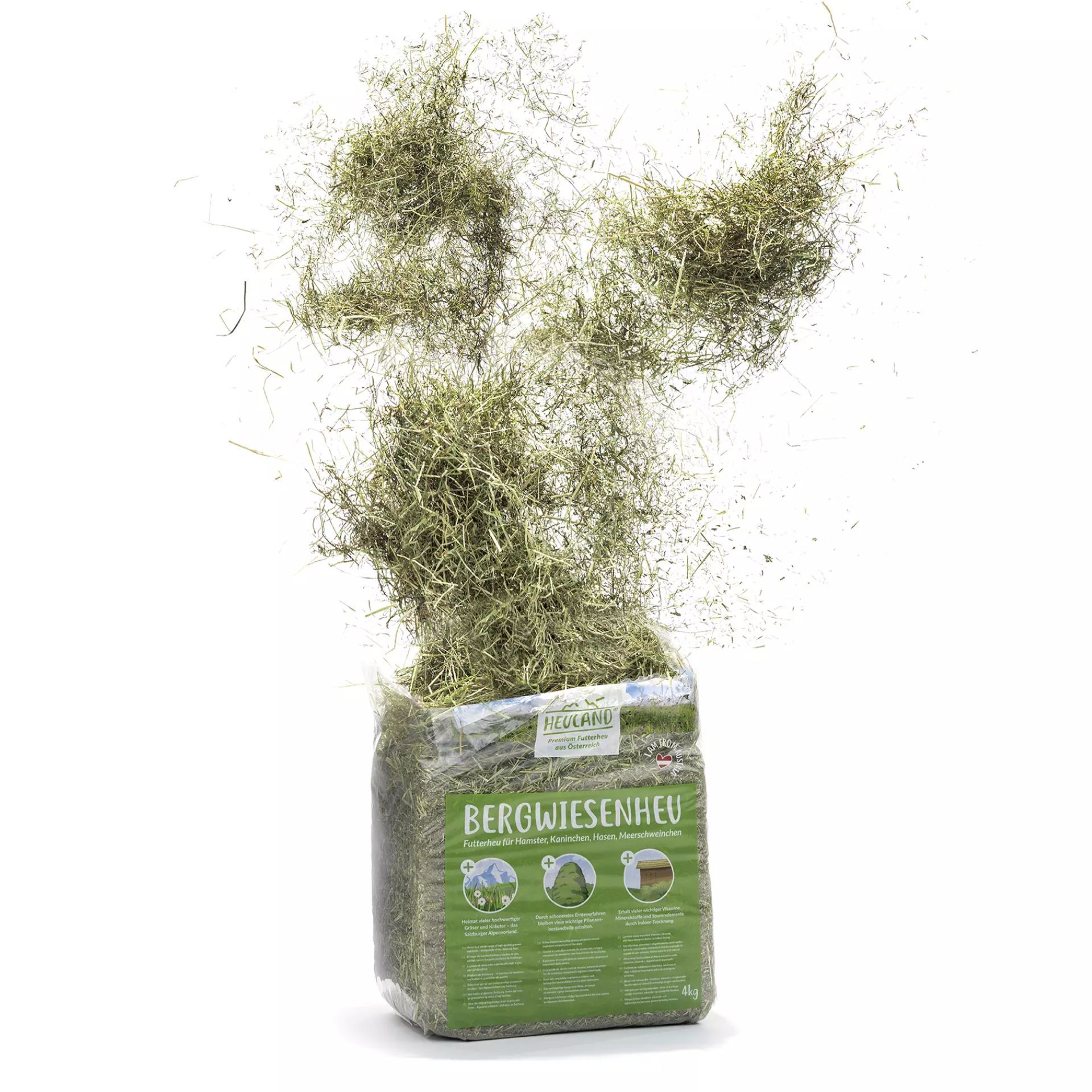 Foin de prairie de montagne Heuland 4 kg
