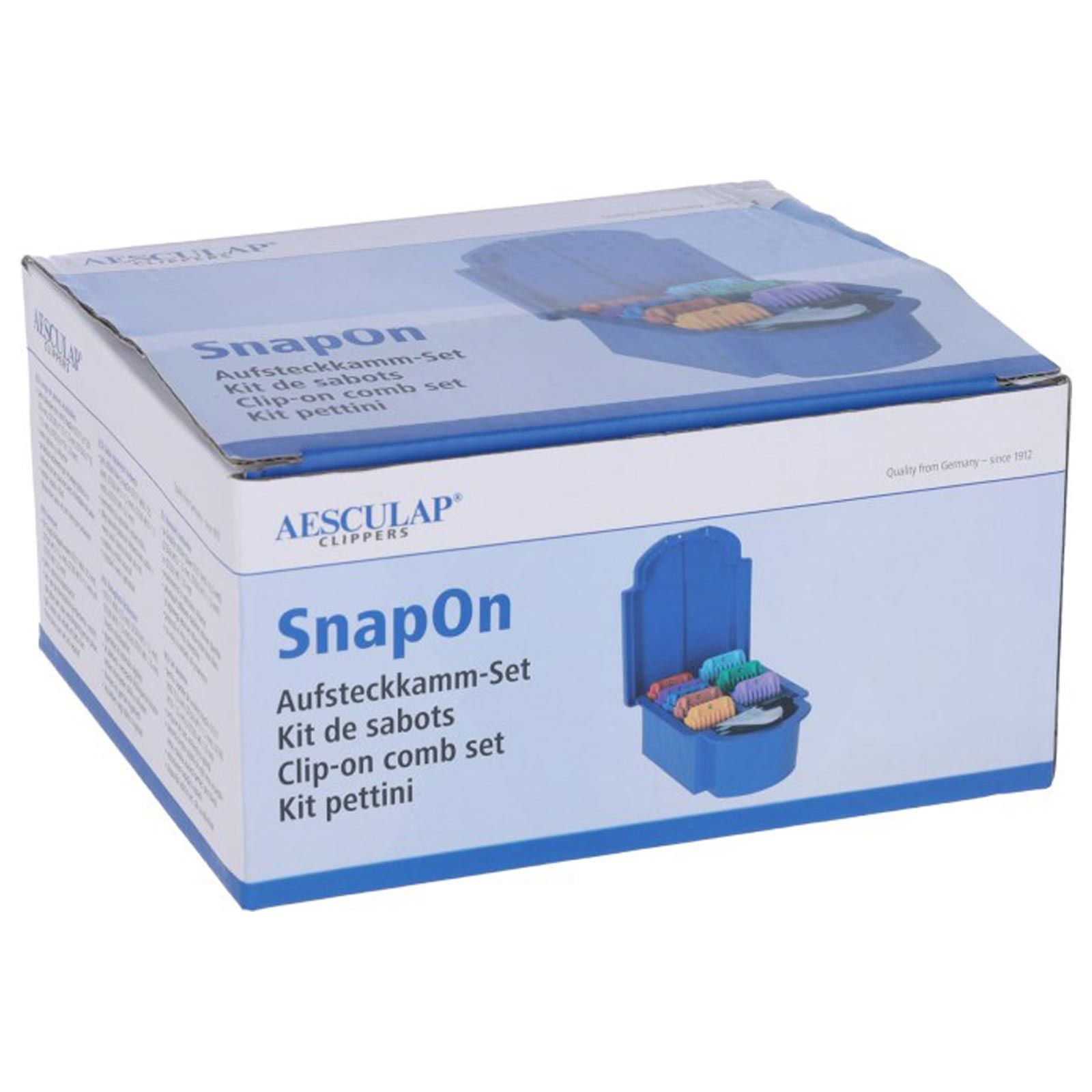 Aesculap Set Pieptene de Fixare SnapOn, 9 Piese, 3-32 mm, ambalaj