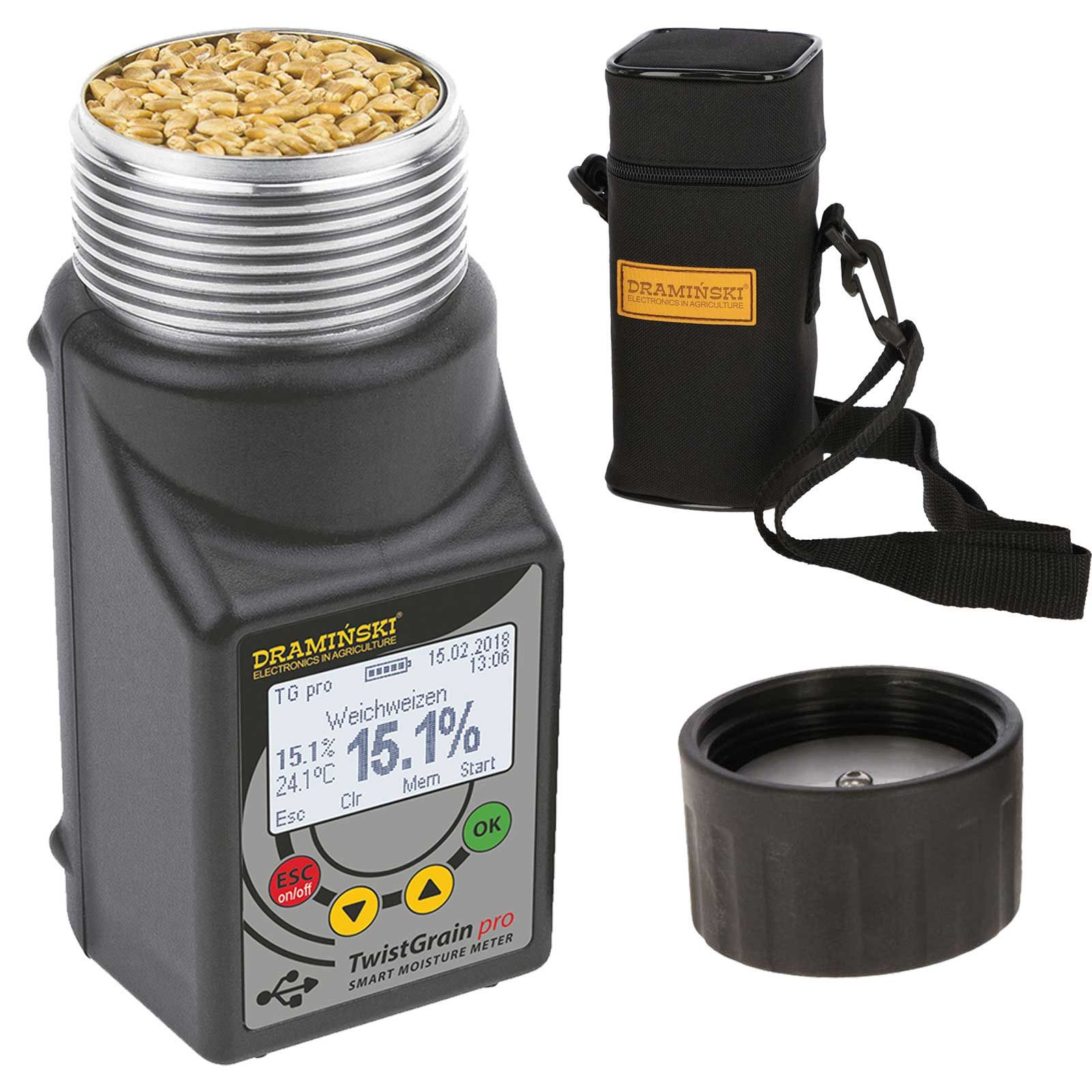 Getreidefeuchtemesser Twist Grain pro