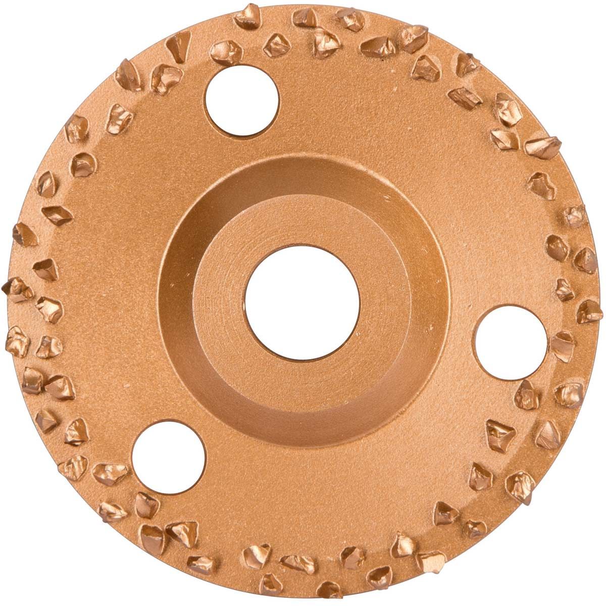 Kerbl Klauenscheibe Standard für Winkelschleifer, 30er Körnung, 115 mm 2-seitig