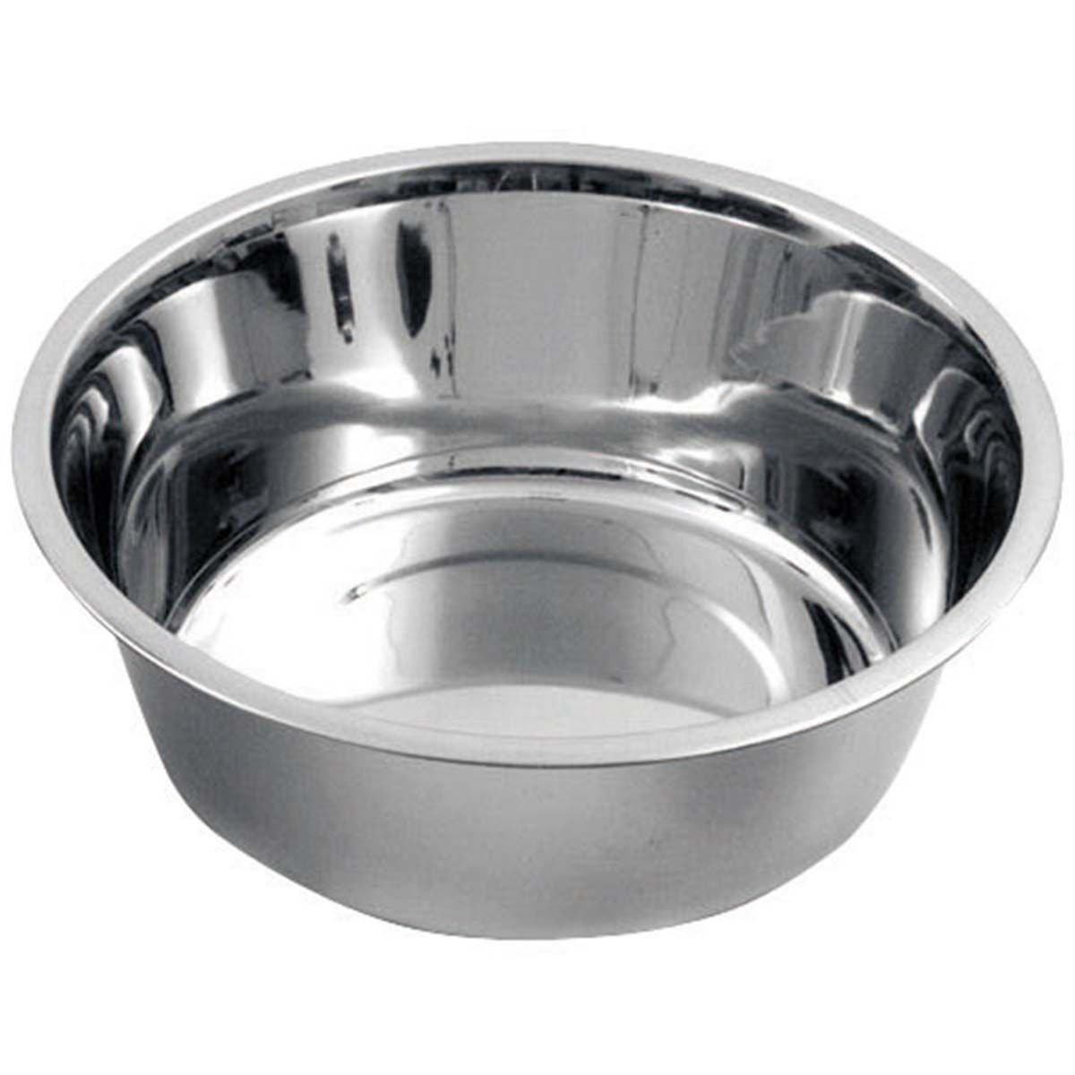Kerbl Edelstahlnapf für Hunde, robust & spülmaschinenfest, 1800 ml