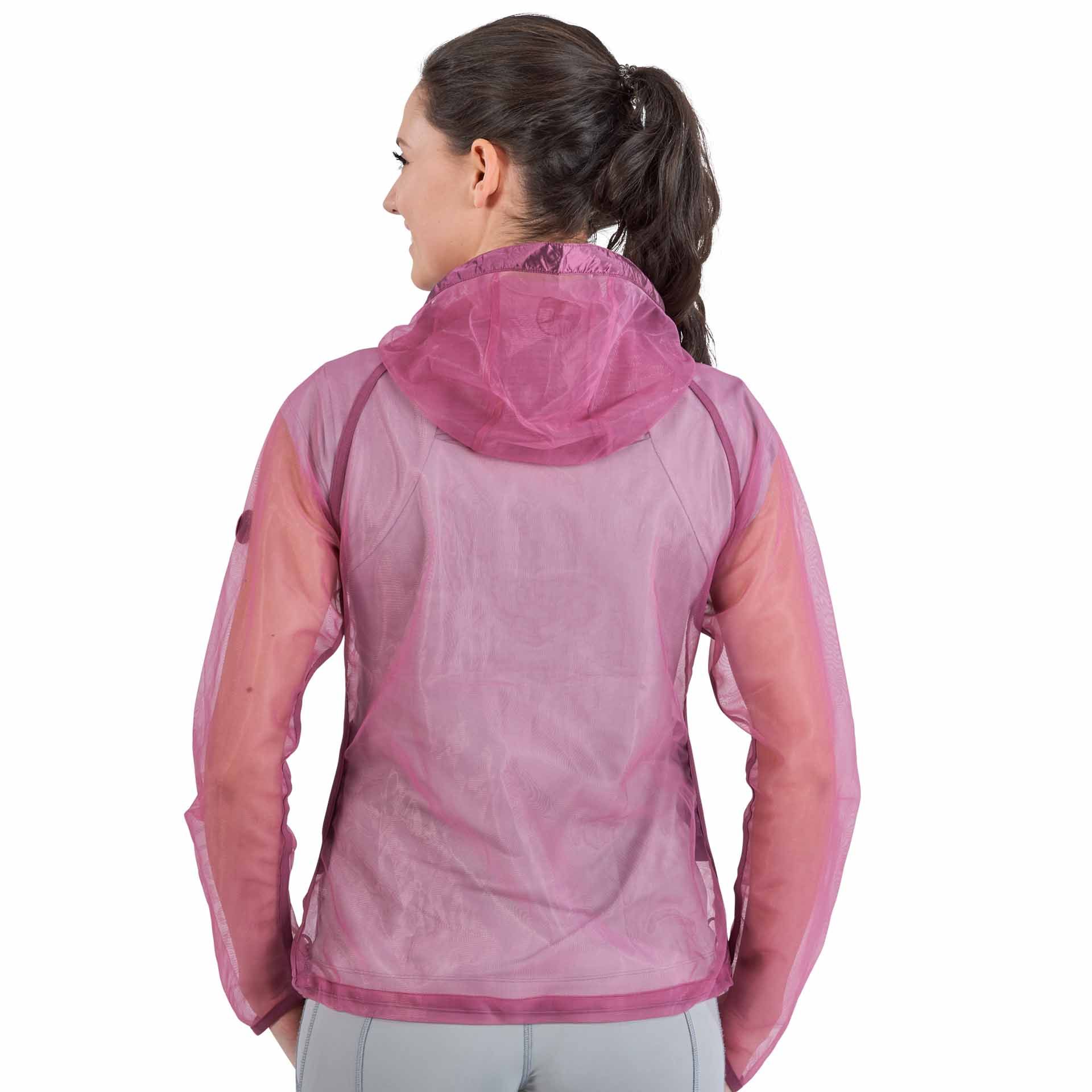 Veste BUSSE FLY, protection anti-insectes légère pour cavalières, vue arrière
