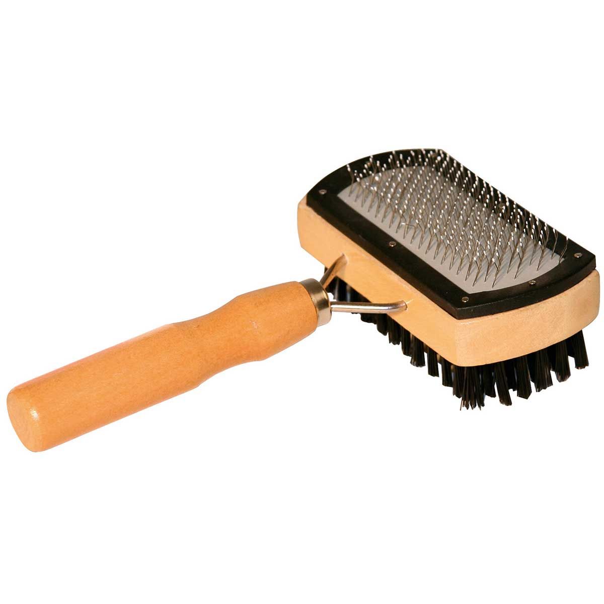 Dog slicker borste BASIC CARE 2-sidig