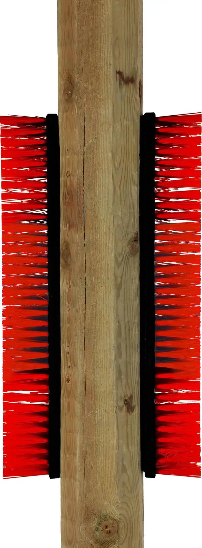 Spazzola tiragraffi flessibile Agrarzone 30x43 cm, in uso, in scuderia