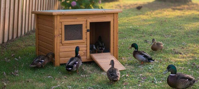 Cabane pour canards