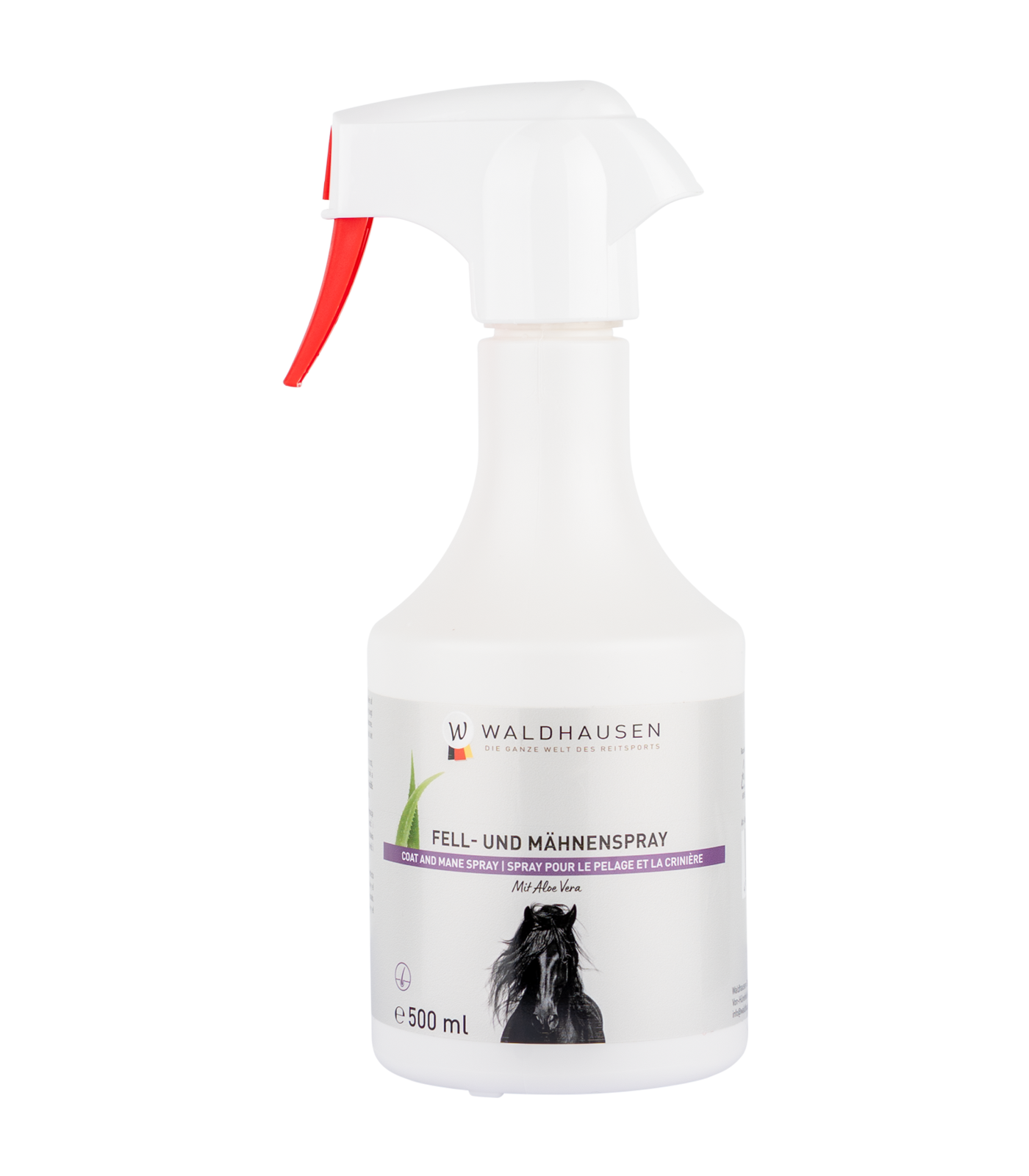 Waldhausen Fell- und Mähnenspray mit Aloe Vera, 500 ml