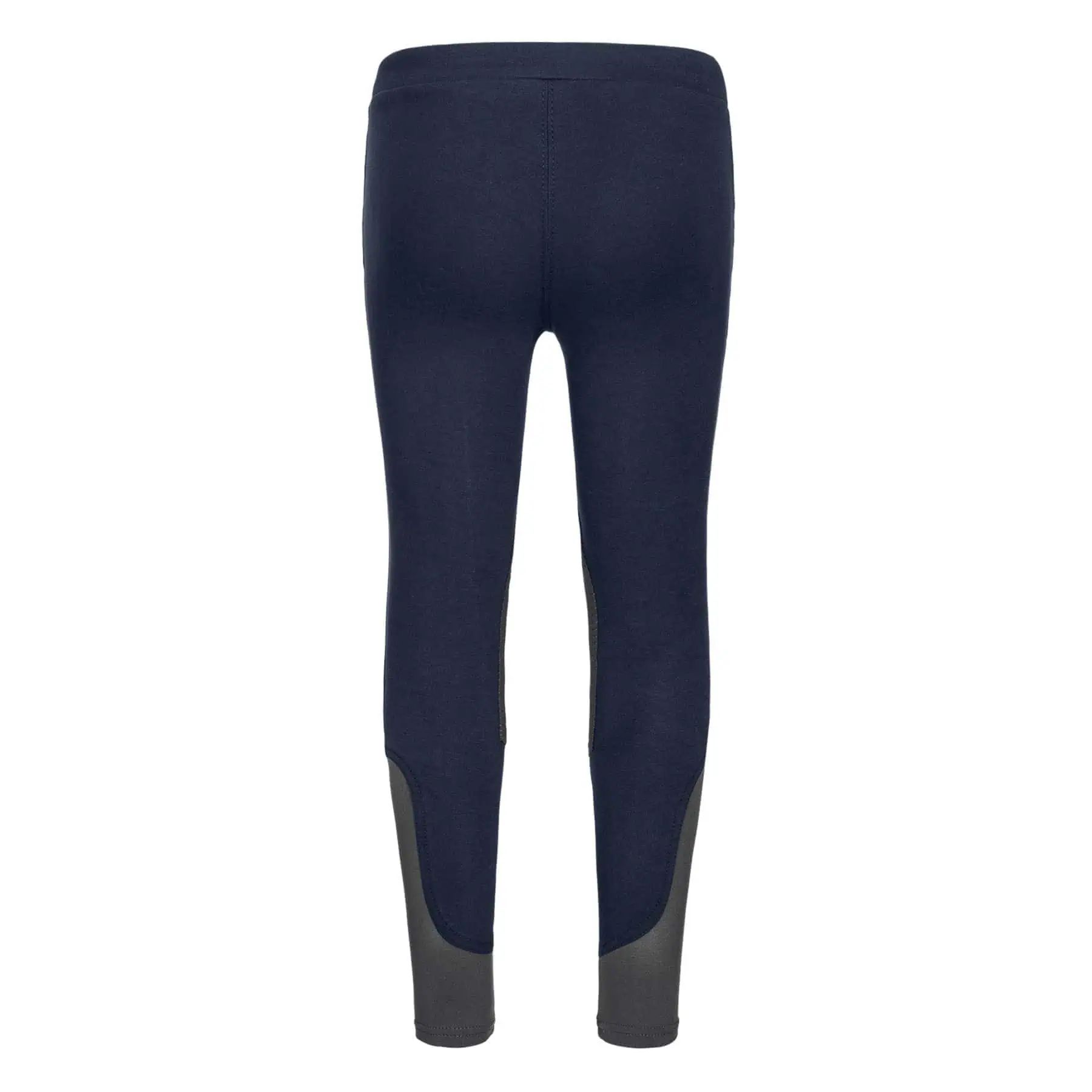 Emmi Riding Leggings, kids midnight blue/gray 140
