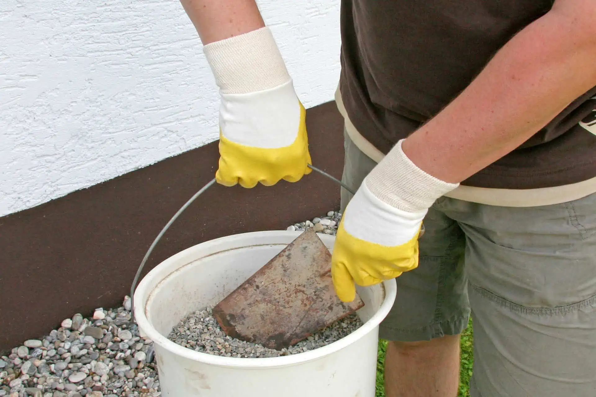 Kerbl Arbeitshandschuh ProNit Plus, Nitril-Beschichtung, Strickbund, Größe 7