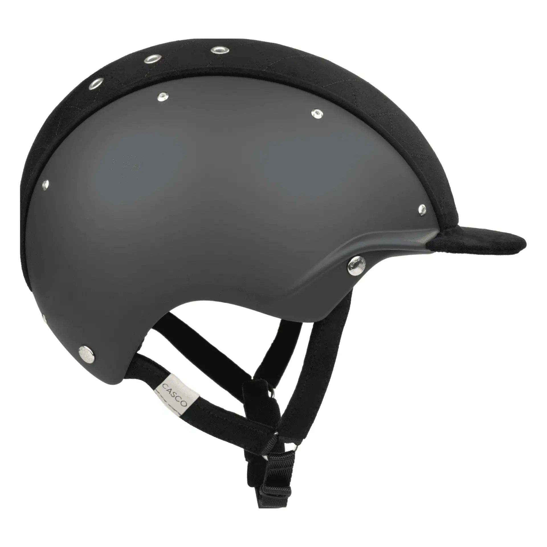 Casco Reithelm APART Iconic, Lack & Velour, Kristalle optional, Embellis black S