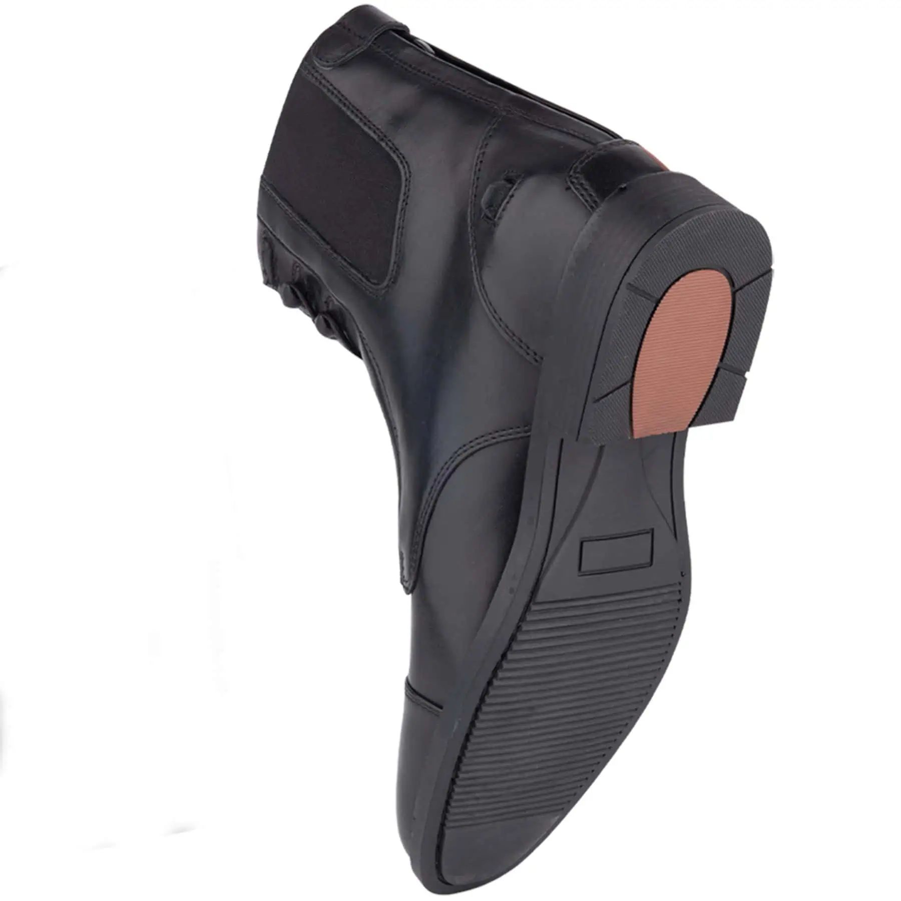 Bottines à lacets ELT Belfort, noires – fines et déperlantes, 39