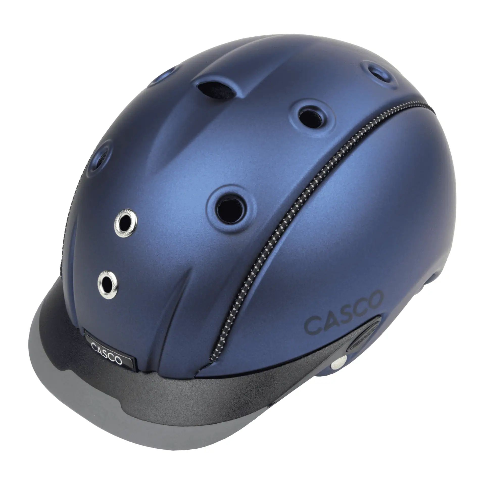 Casco Reithelm Mistrall Essential Prime, Reitsport Kopfschutz, 50-54, prime blue