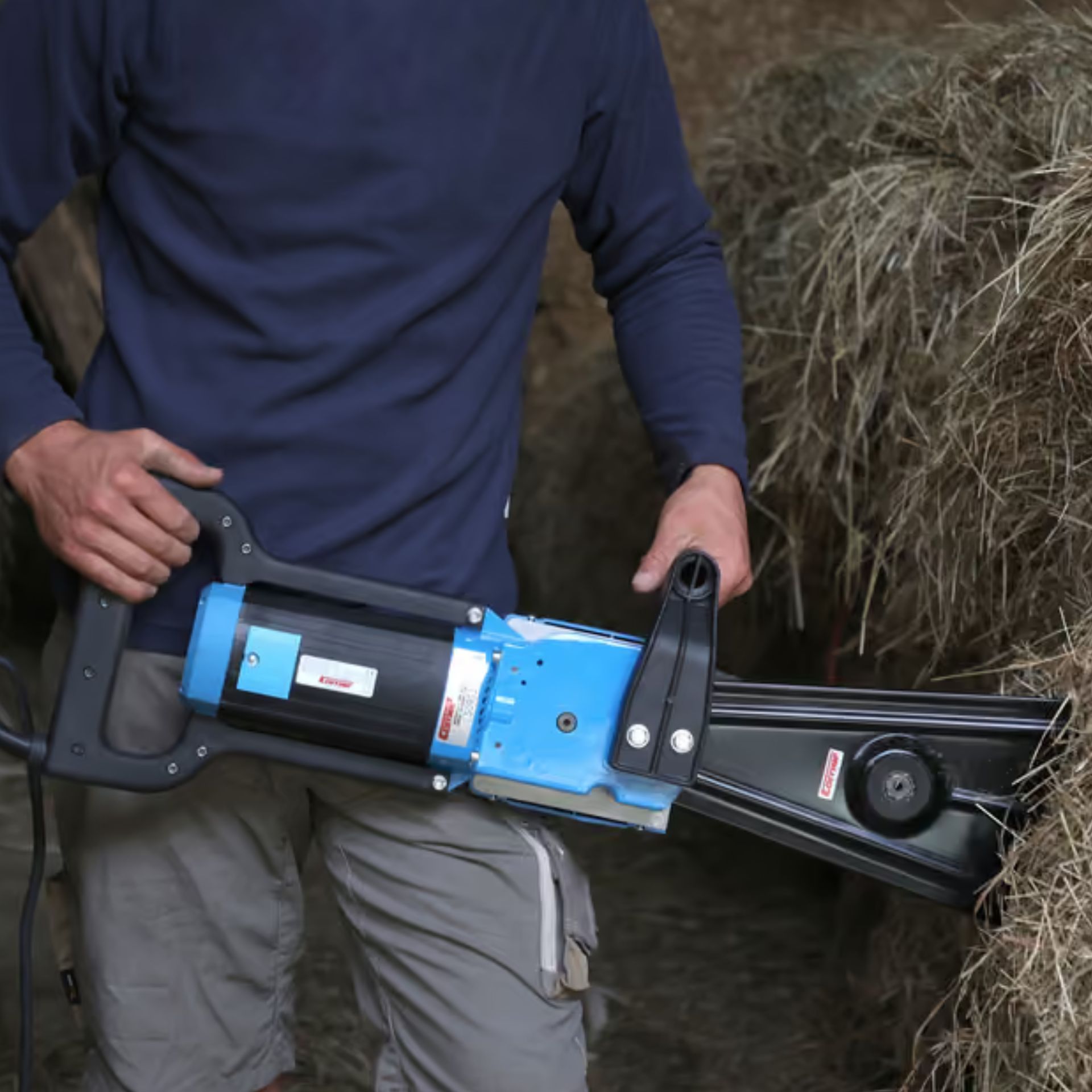 Kerbl Mașină de tocat fân electrică HAY CUTTER TF 2000 M