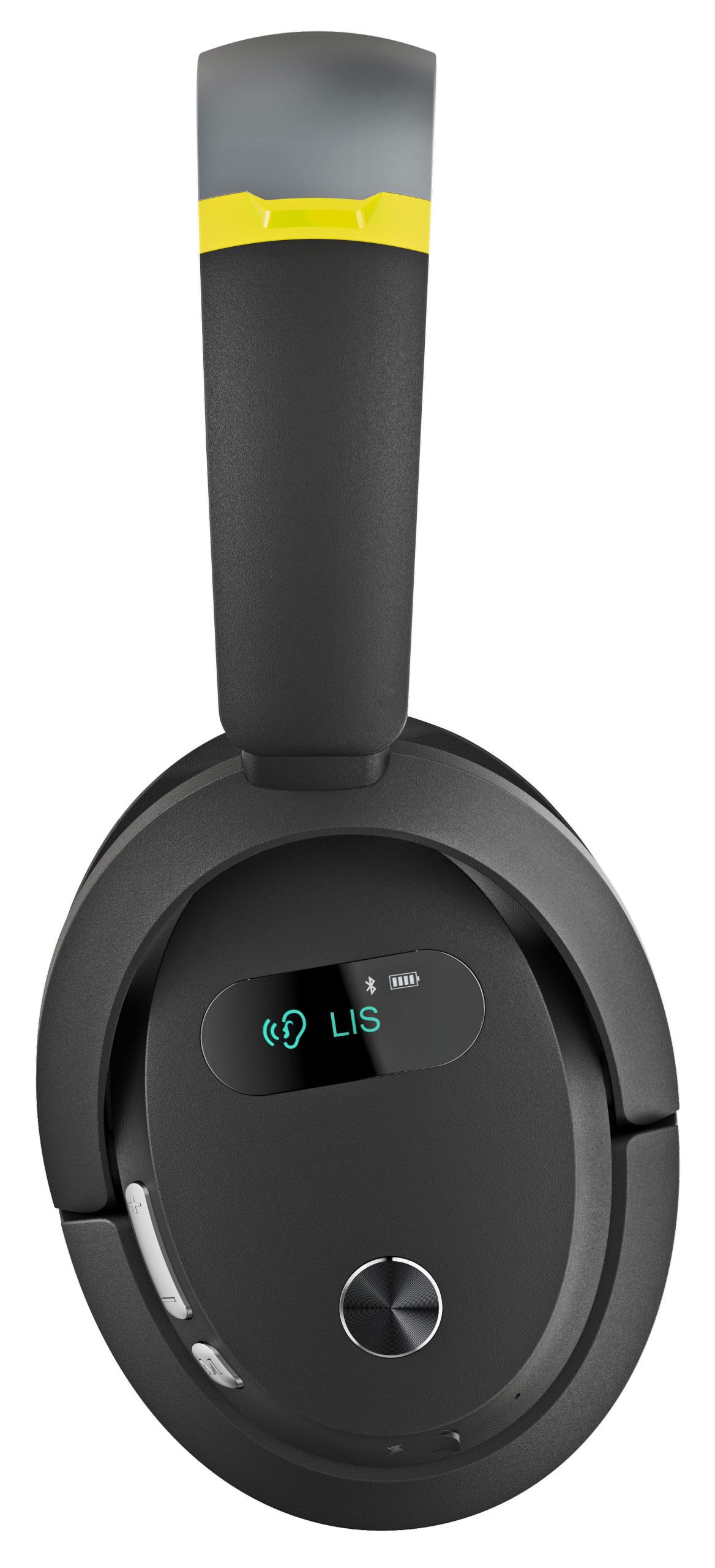 over-ear, headphones, wireless, bluetooth, black-grey