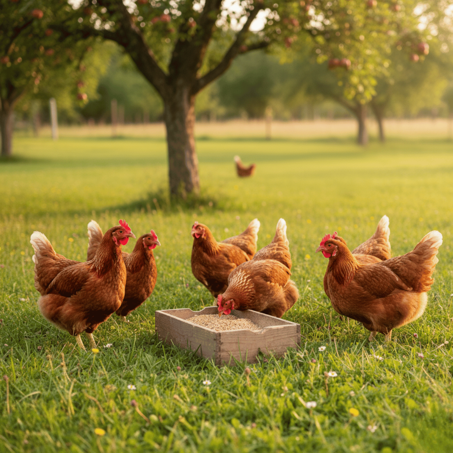 Leimüller Drojdie de Bere, aliment natural pentru cai și păsări, în utilizare, pe pășune