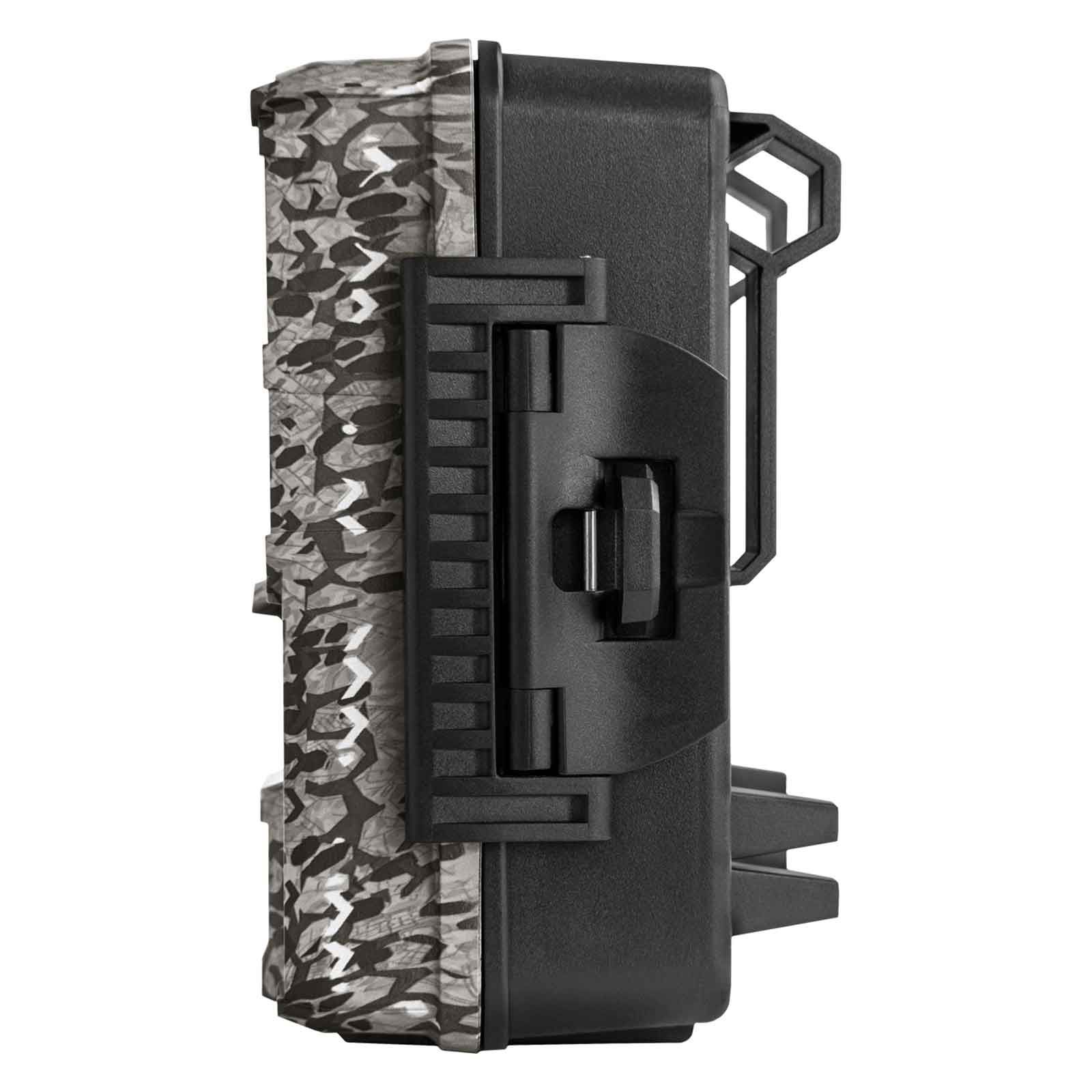 Spypoint Wildkamera FORCE-PRO, 30 MP, 4K-Video mit Ton, Seitenansicht, Halterung