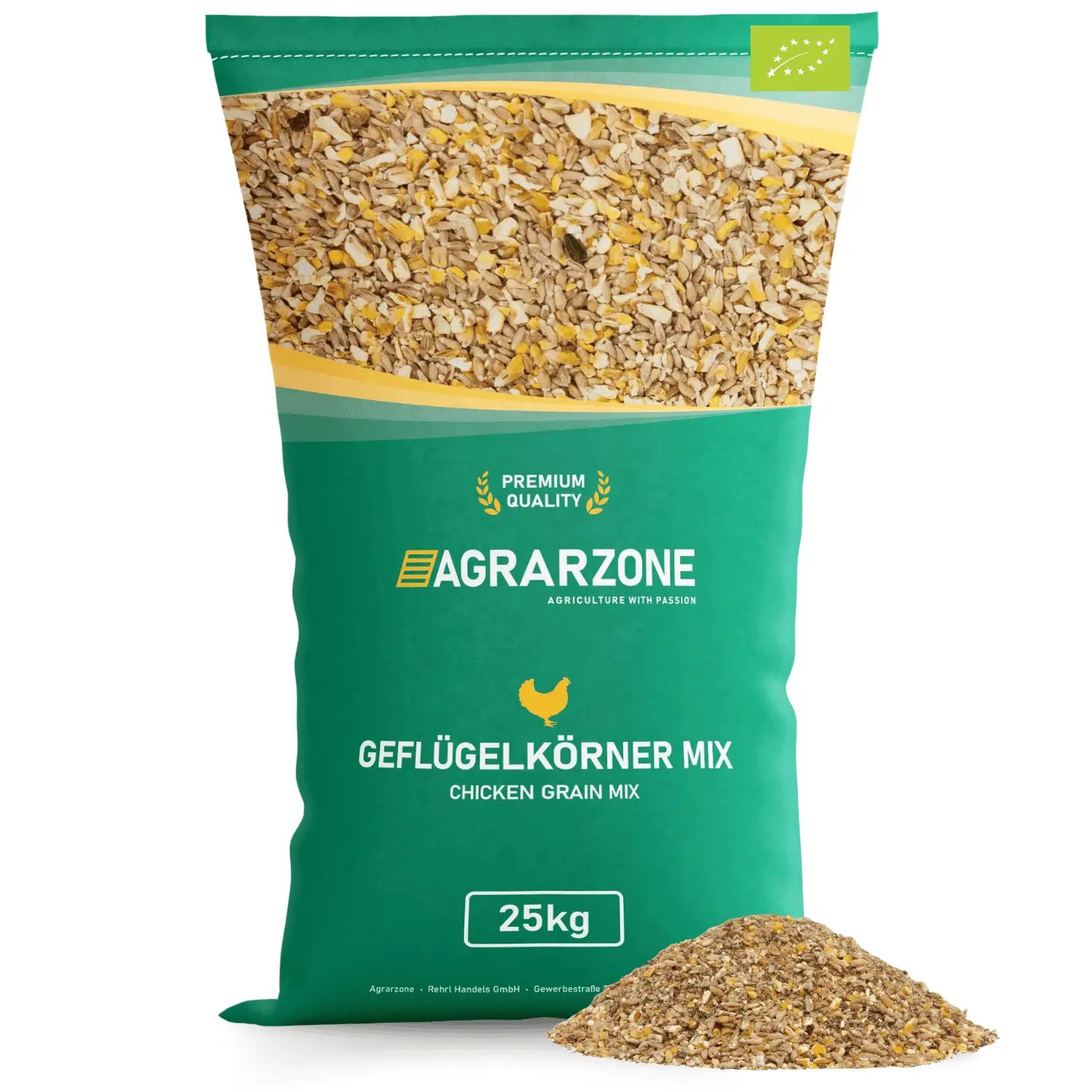 Agrarzone Bio Geflügelfutter Körner-Mix 25 kg