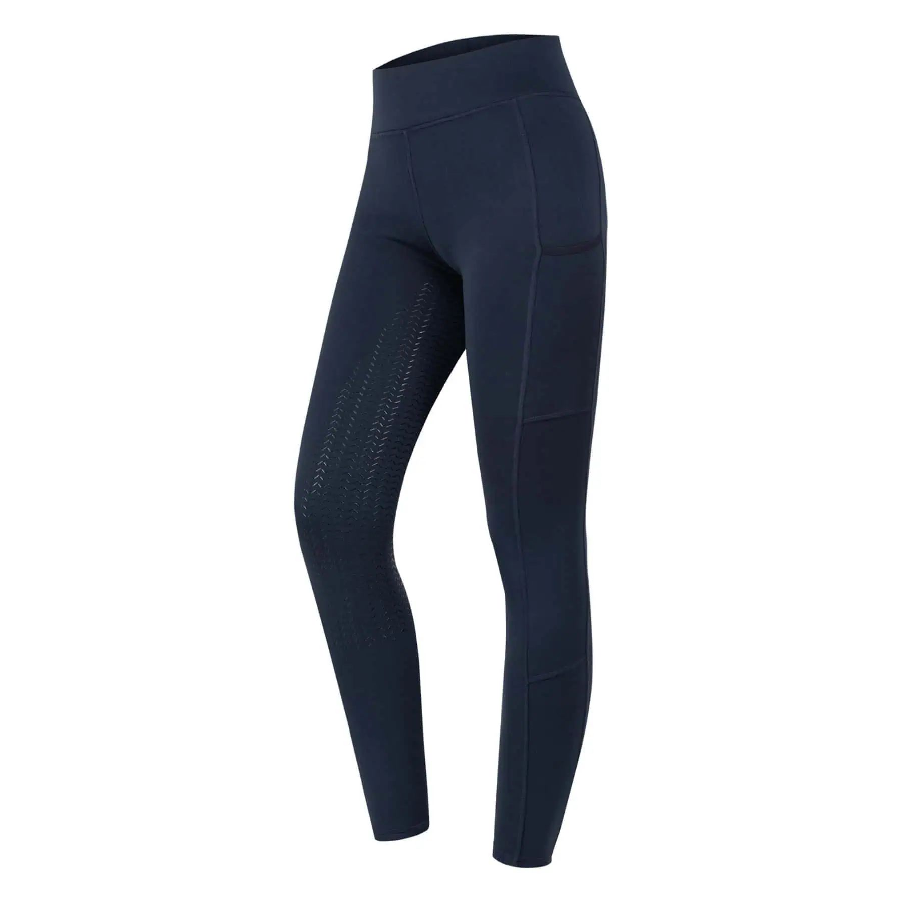 ELT Legging équitation Ella Glam, fond silicone, femme & enfant, bleu nuit D36