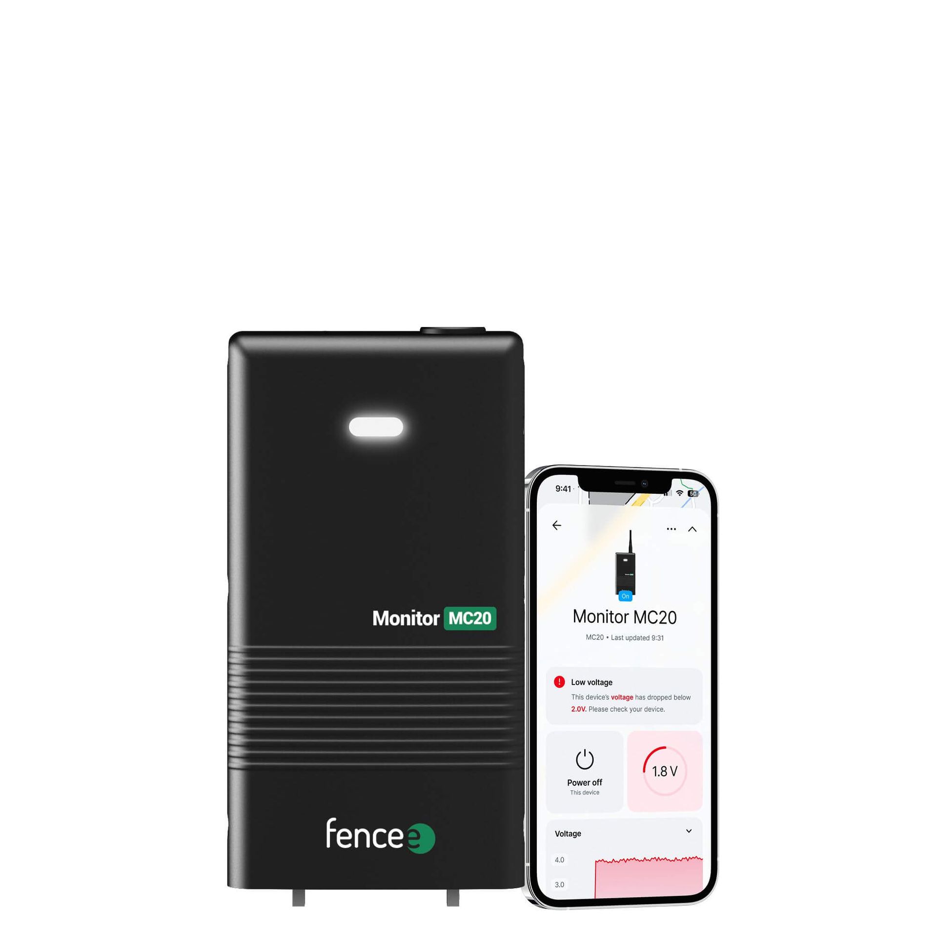 fencee Monitor LTE MC20 monitorizare gard, exemplu de utilizare