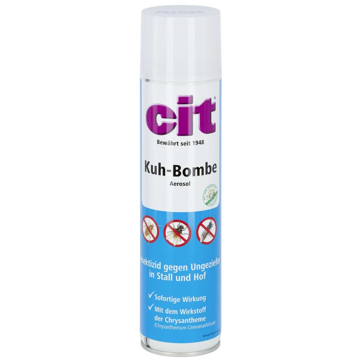 Cit Fliegenspray Kuhbombe Insektenspray für Stall & Hof 400 ml