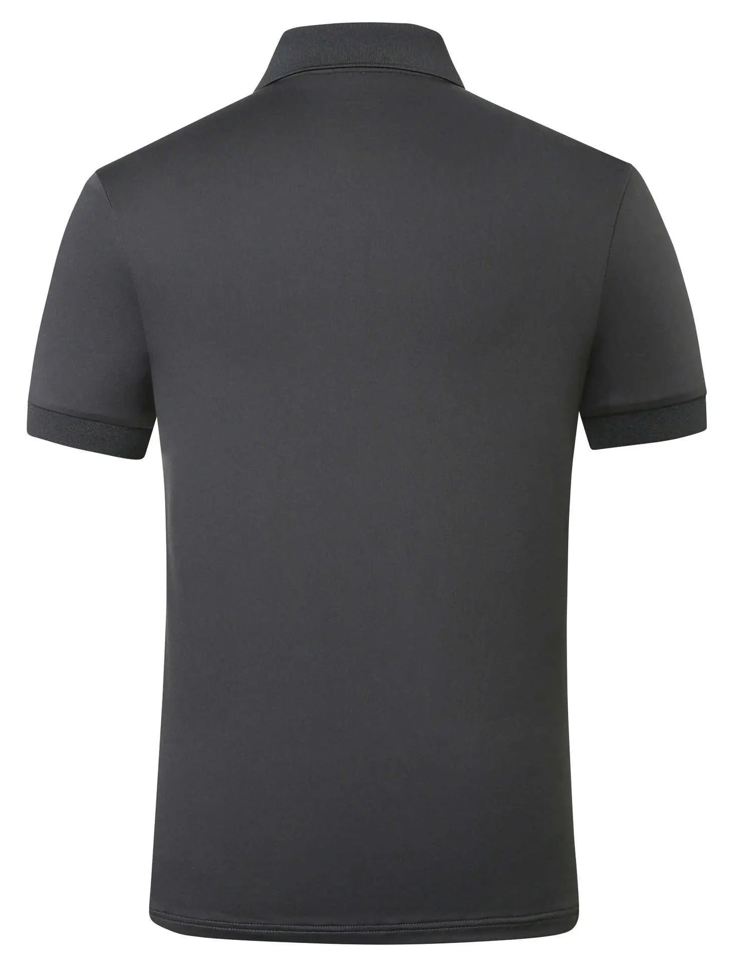 Covalliero Poloshirt Herren, atmungsaktiv, körpernaher Schnitt, Graphit S