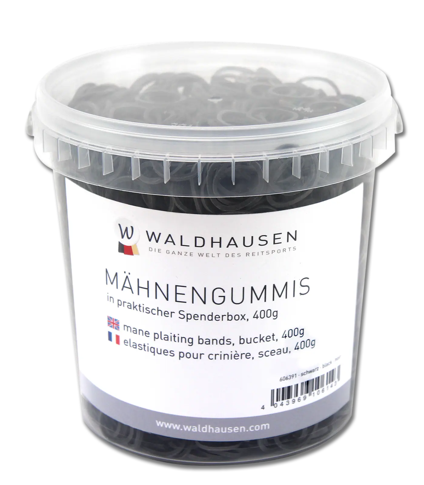 Waldhausen Elastici per Criniera Secchiello, 400 g TPU, confezione