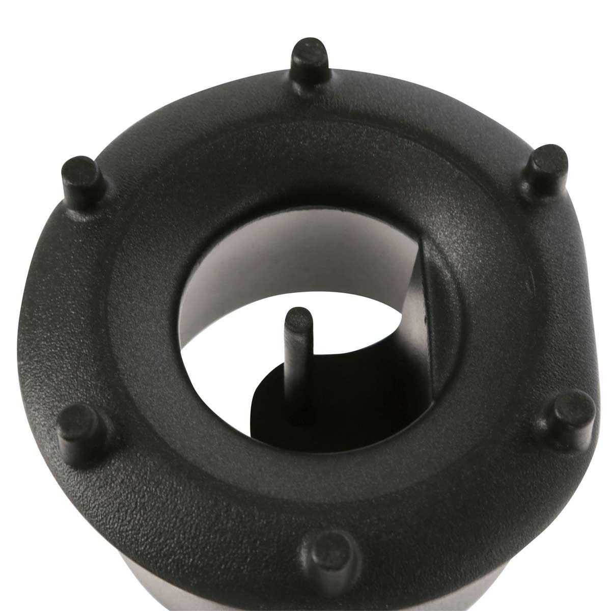 Scaldalatte per vitelli Kerbl SuperHeat Digital 2300W con base conica, dettaglio, attacco