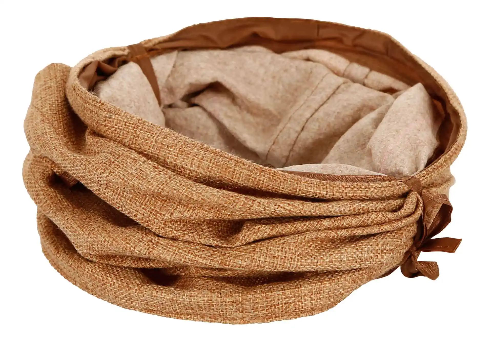 Rodent Tunnel Linen 50 x 18 cm, Small Animal Play Tunnel, loose product