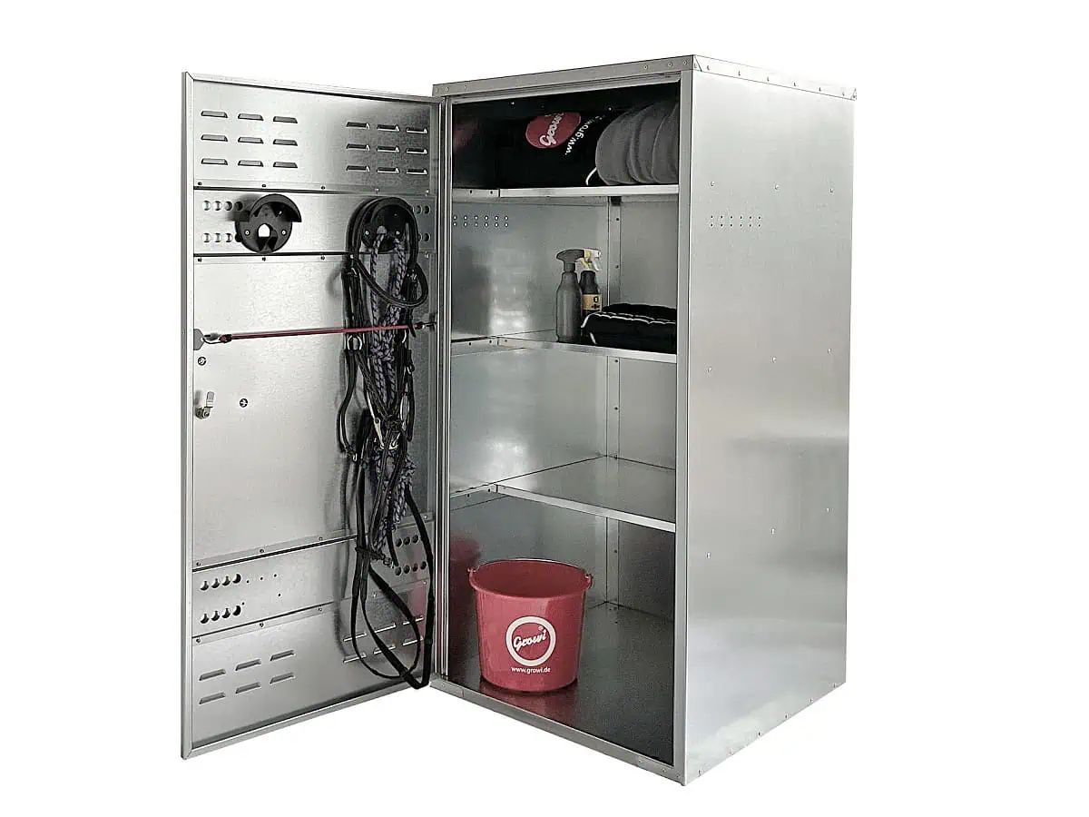 Universalschrank 150x75x75 cm Vorhangschloss