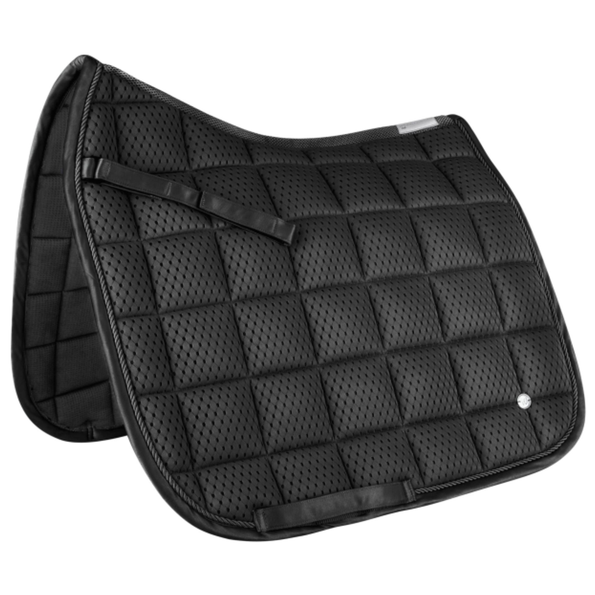 saddle, equestrian, pad, black, quilted