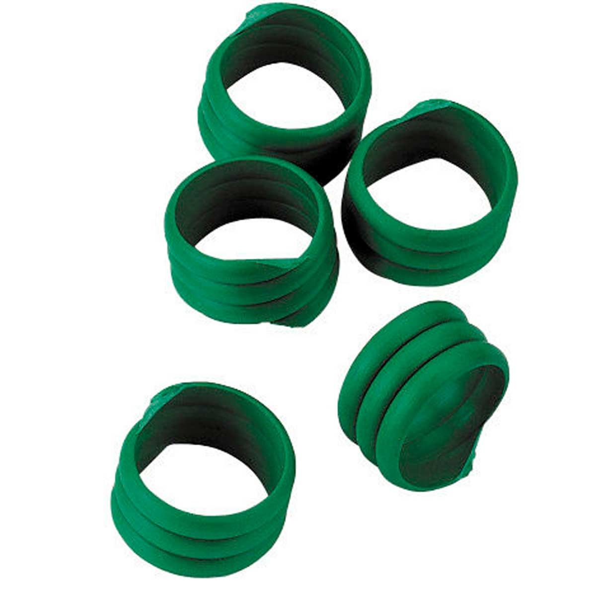 Kerbl Anneaux spiralés 12 mm, 100 pièces, couleurs assorties, produit en vrac
