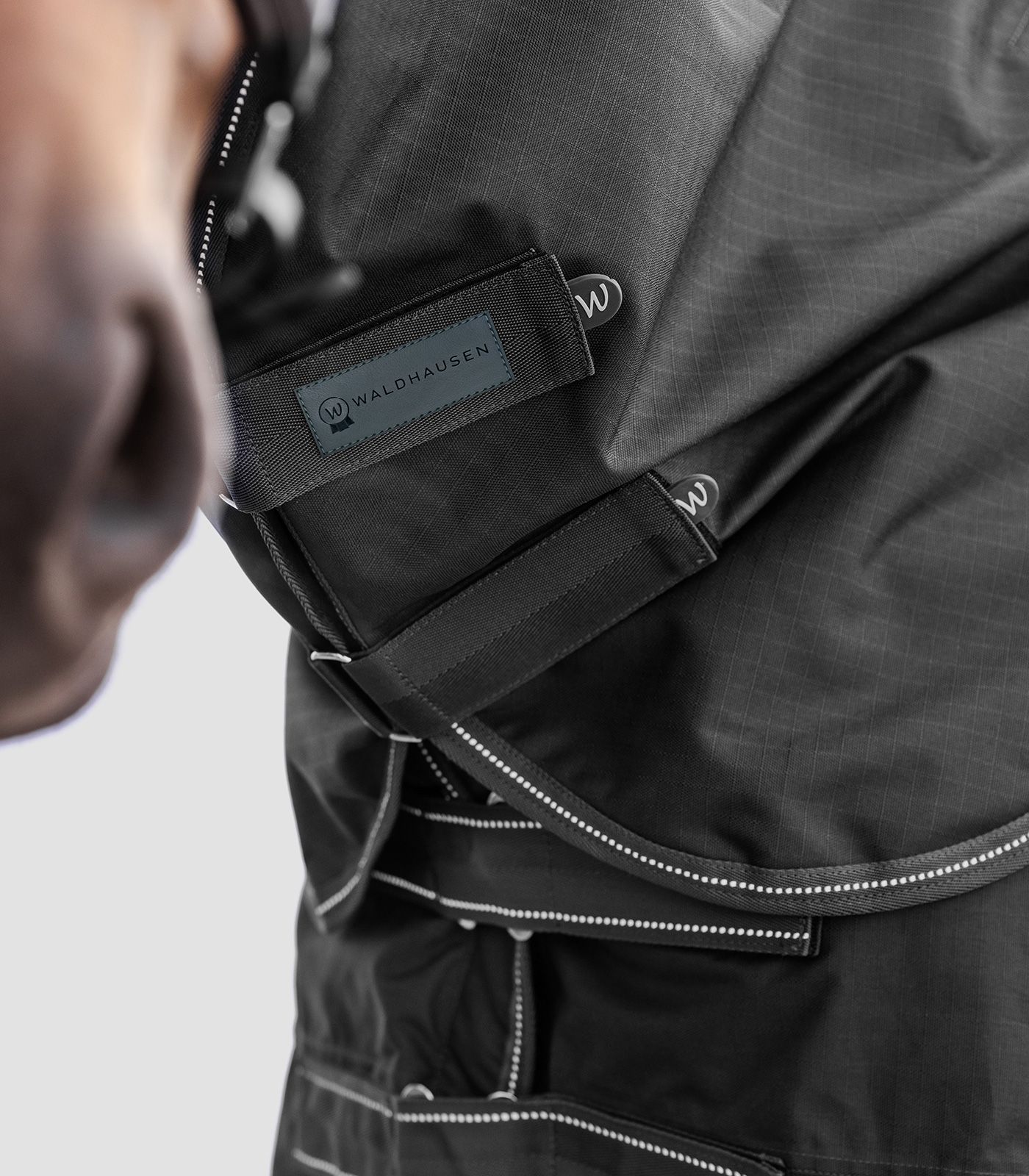 Jacke, Außenkleidung, Reißverschlüsse, Taschen, Grau