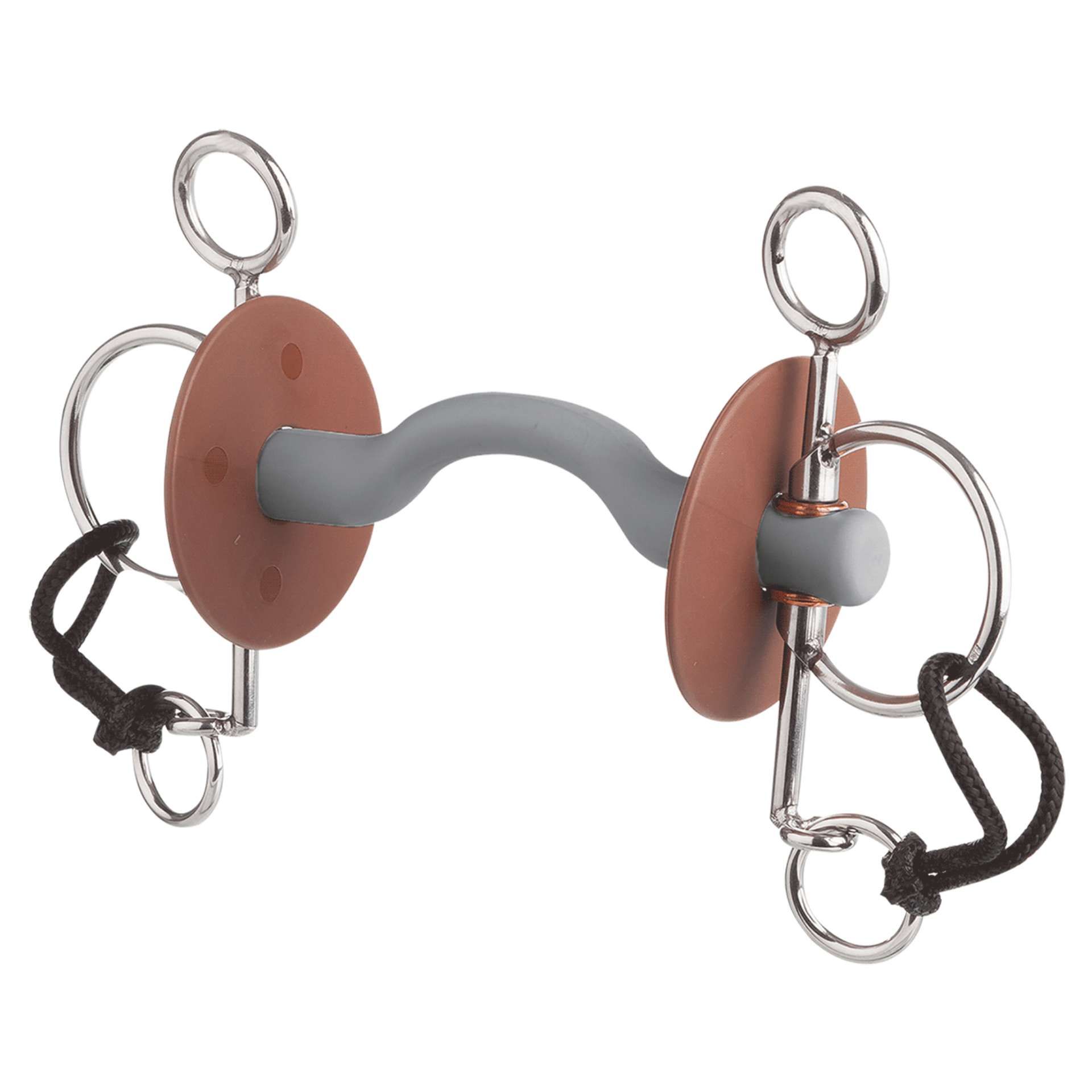 beris short Pelham with Tongue Port Bar soft 12 cm