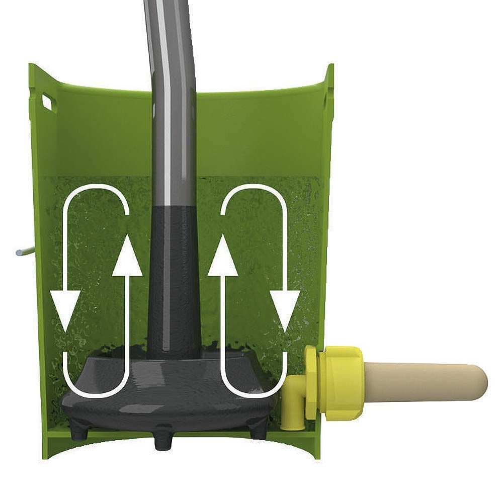 Kerbl Réchauffeur de lait pour veaux FastHeat 1700 W, léger, PTFE, infographie