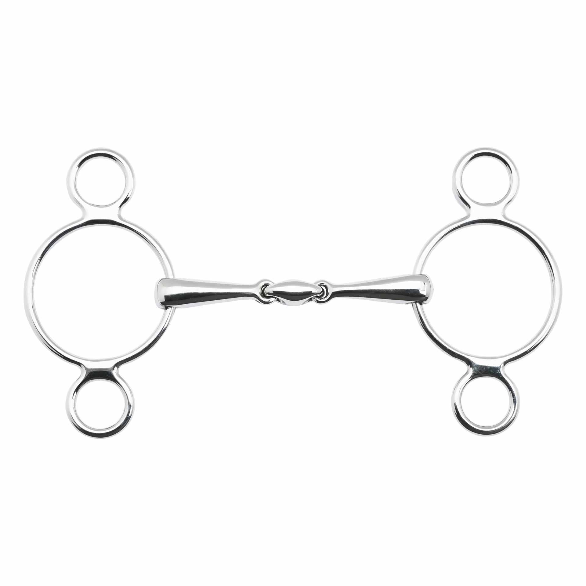 BUSSE 3-Ring-Snaffle EDELSTAHL, 16 mm, French-Link 12.5 cm/70 mm