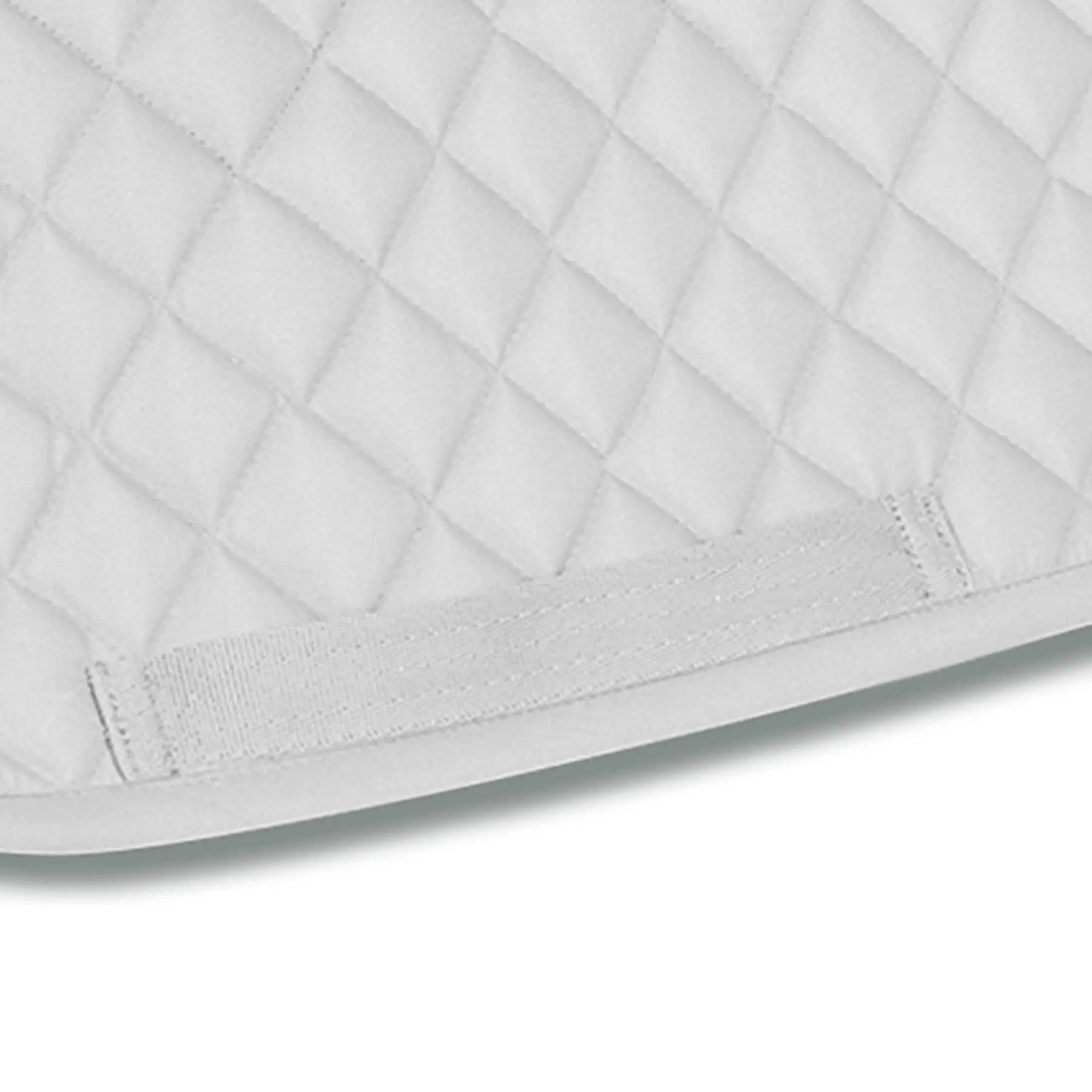 Chabraque Felix Waldhausen, tapis de selle blanc, mousse 15 mm anti-choc, Pony