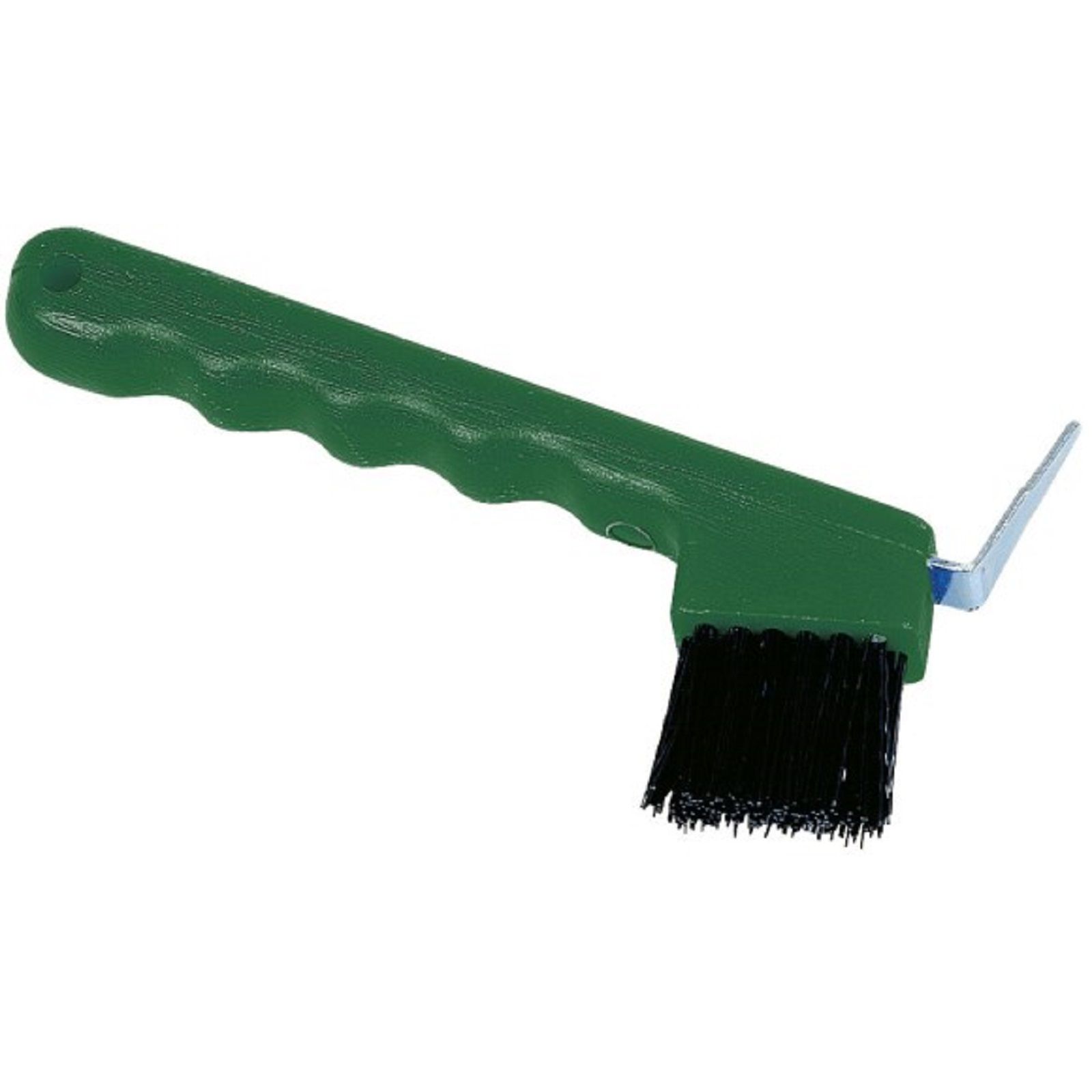 Cure-pieds Covalliero avec brosse pour chevaux, en plastique robuste