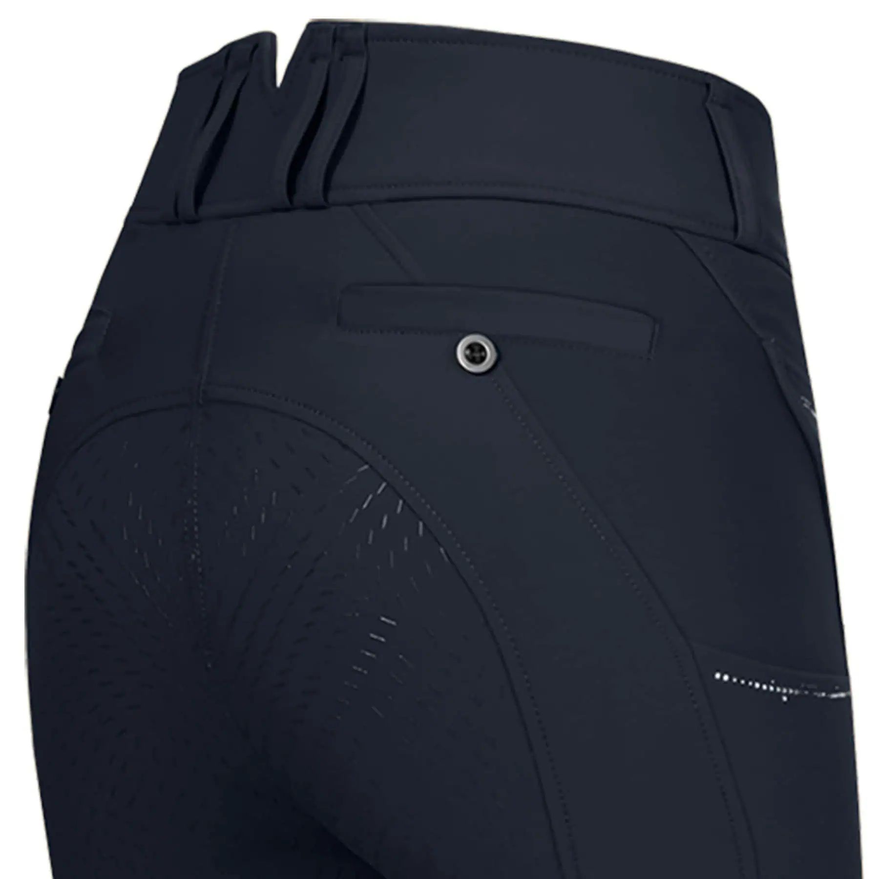 ELT Lovaglónadrág Mathilda Glam High Waist teljes szilikonbetét, mélykék D44