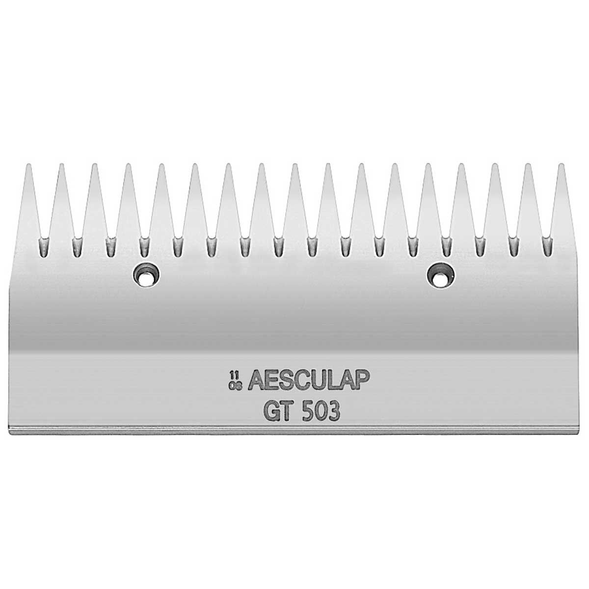 Lames de coupe pour la tondeuse Aesculap Econom Lame supérieure 17 dents