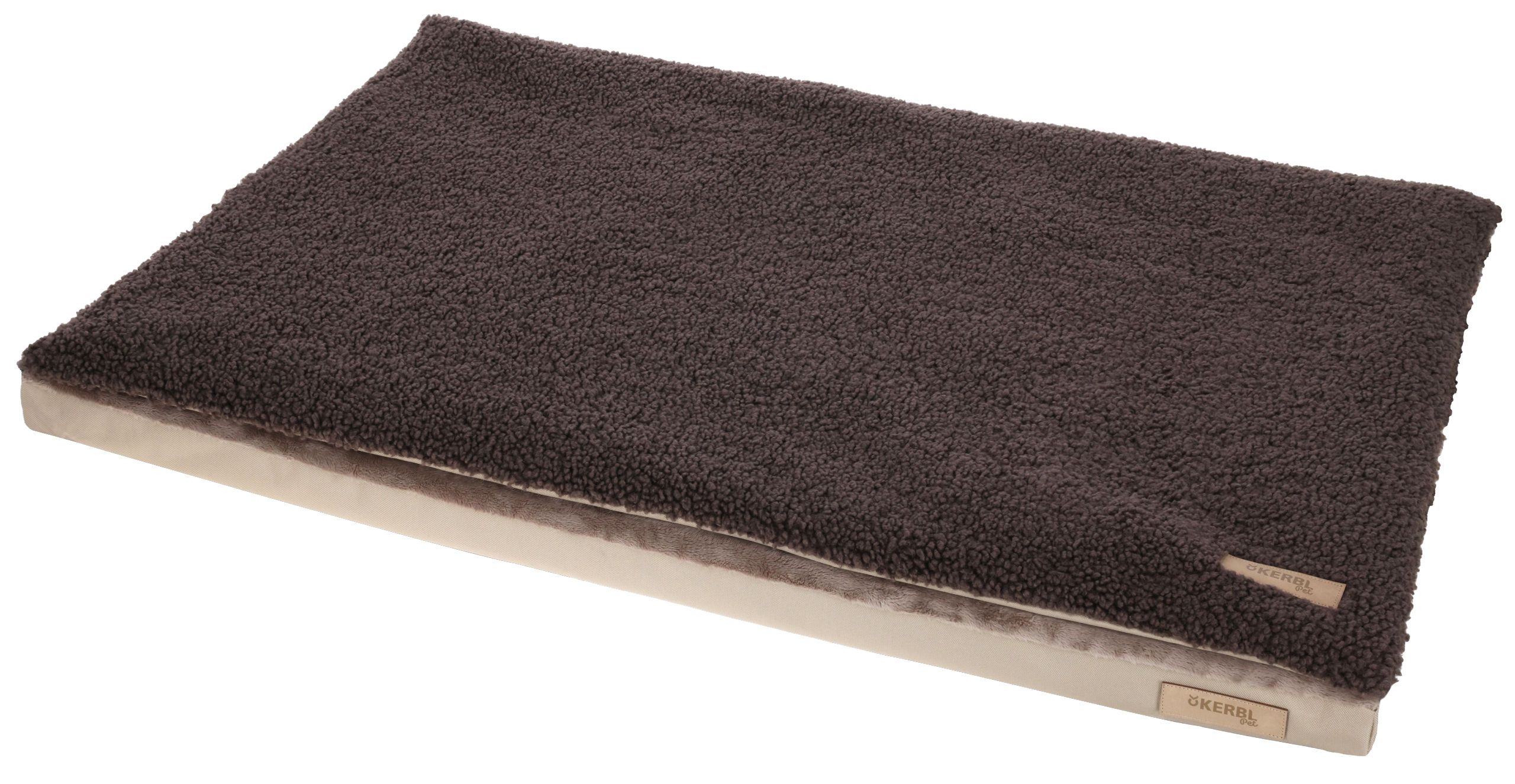 Badvorleger, Badteppich, Badematte, Waschbarer Vorleger, Fell-Optik
