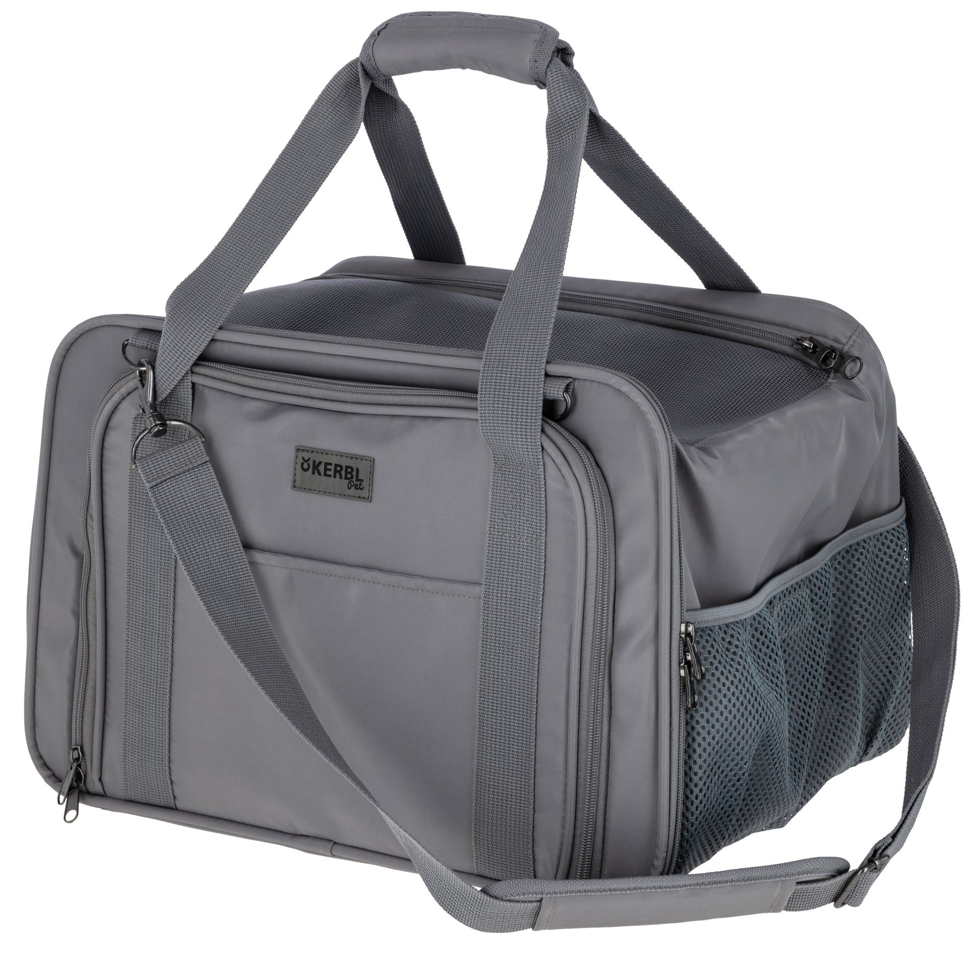 Kerbl Vacation Borsa da trasporto con estensione cane & gatto, 44x31x30 cm