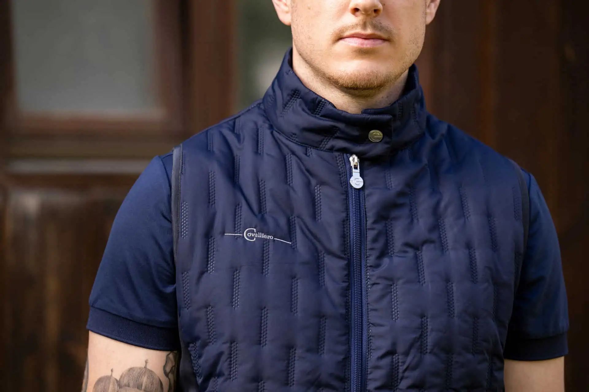 Covalliero Gilet ibrido uomo, leggero e traspirante, vista frontale