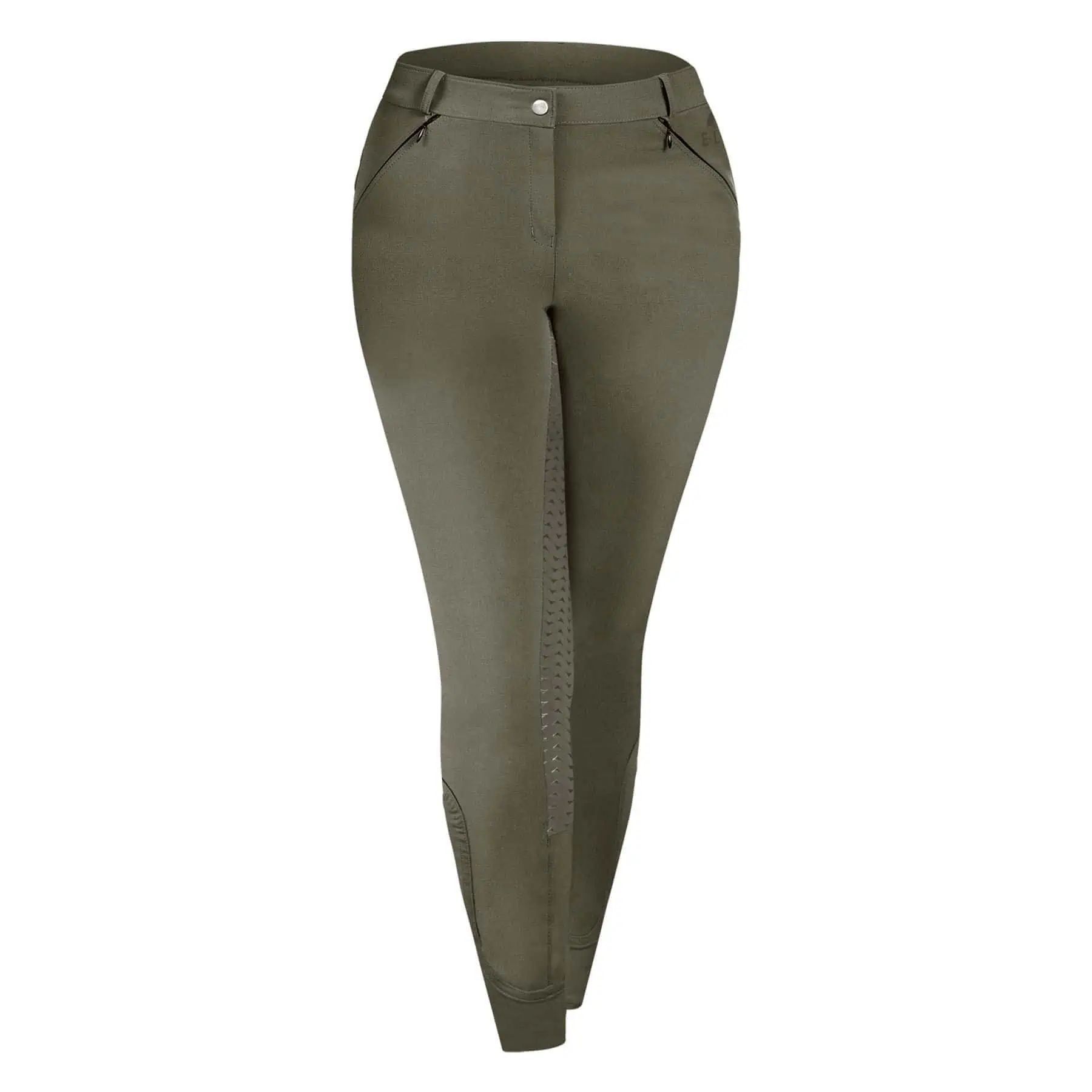 ELT Reithose Dahlia Silikon Vollbesatz, klassisch geschnitten, khaki D46