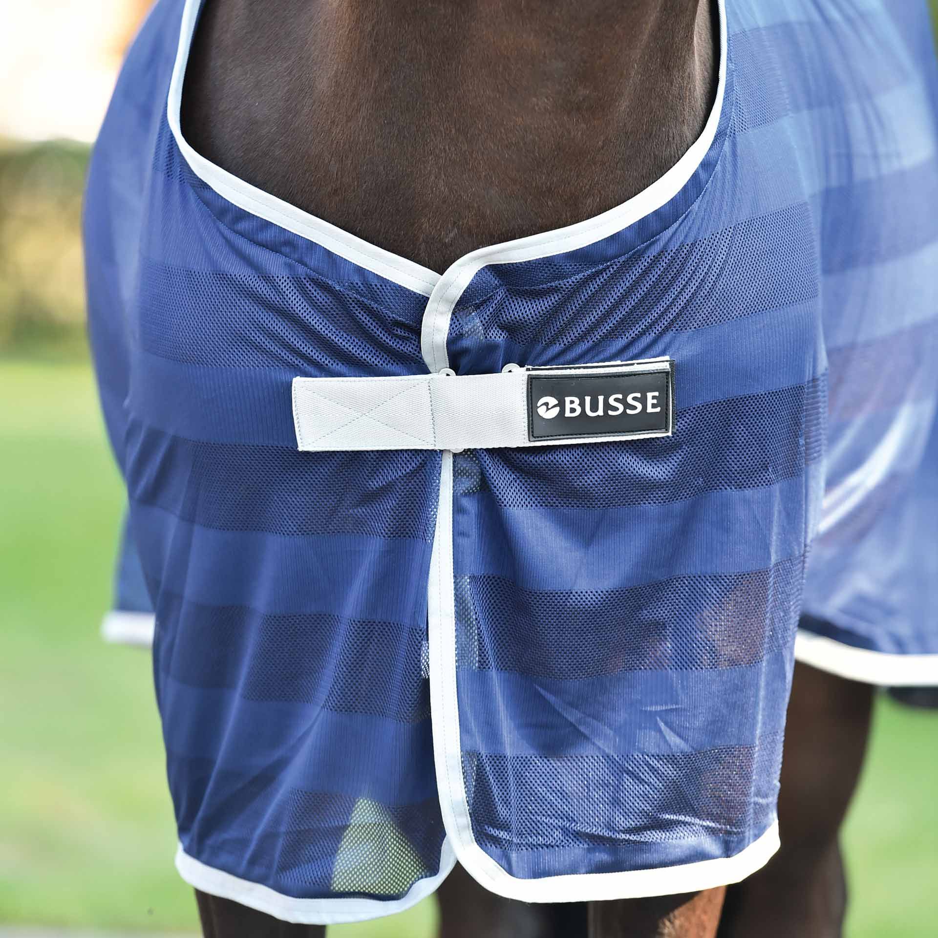 BUSSE szállítási légytakaró STRIPE, légáteresztő hálós, 155 navy