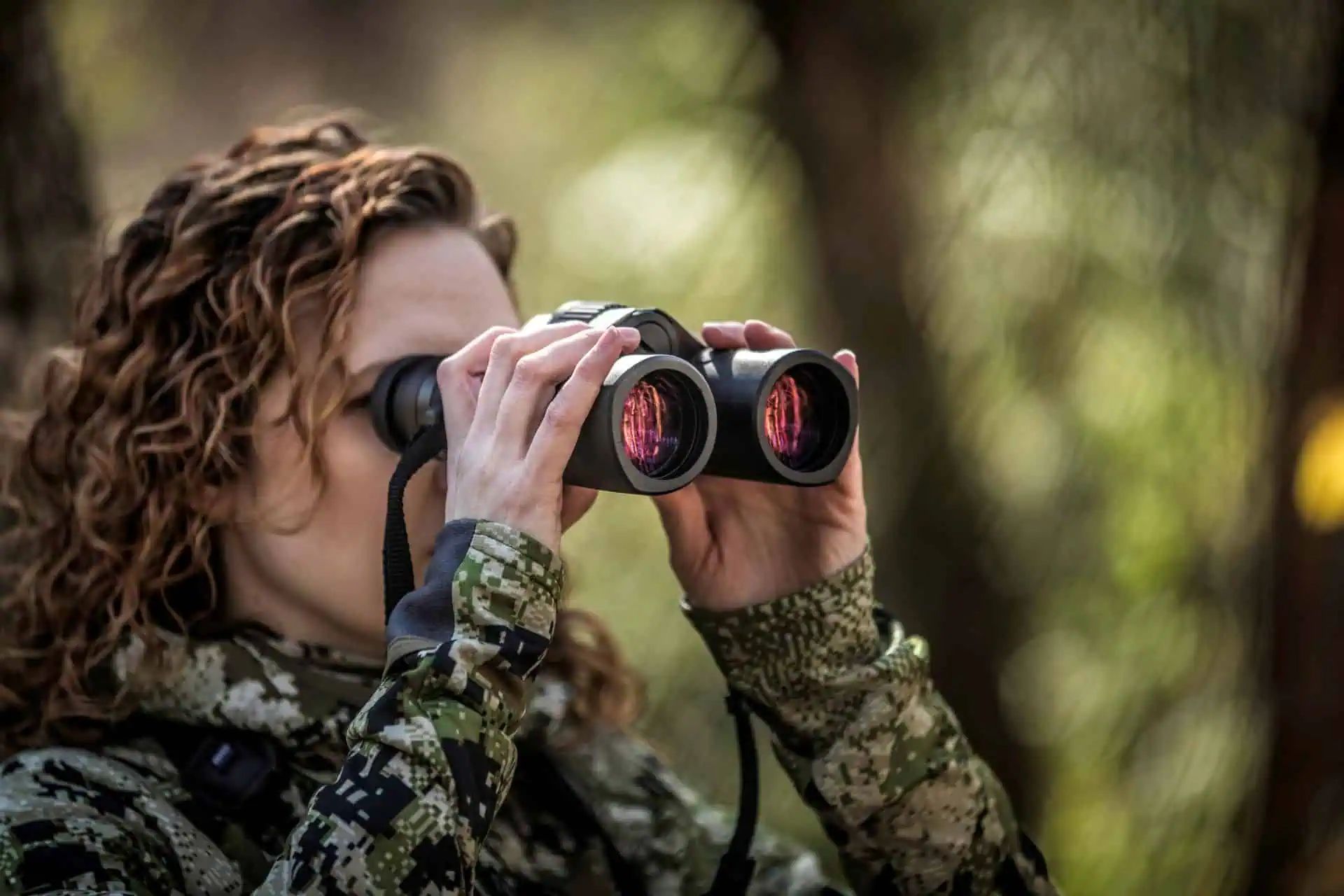 ZEISS Victory RF Binoculars with Rangefinder for Hunting, in use