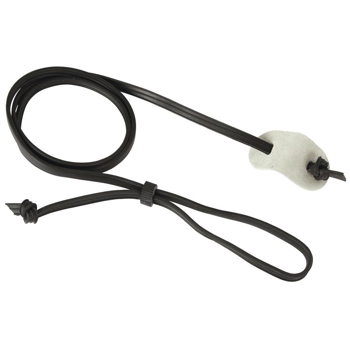 Kerbl Cow Tail Holder with Black Rubber Profile, Pack of 10