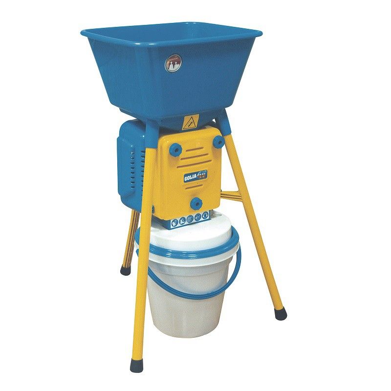 NOVITAL Getreidemühle Golia 750 Watt, staubdichter 18-L-Eimer