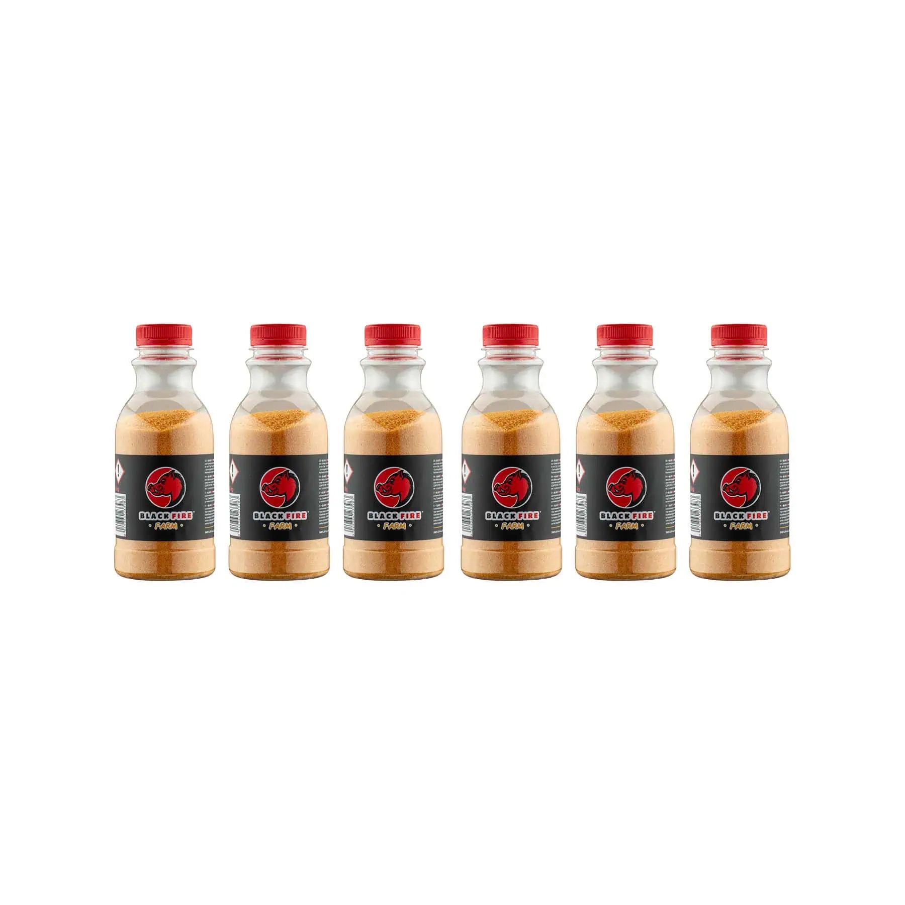 Attractant BLACK FIRE Farm 0,5 kg, lot de 6 pour sangliers, kit