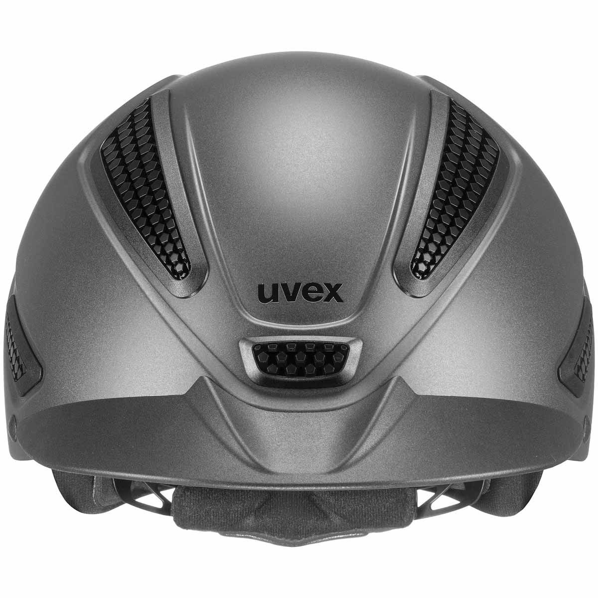 uvex perfexxion II riding helmet with ponytail cutout, 3D-IAS